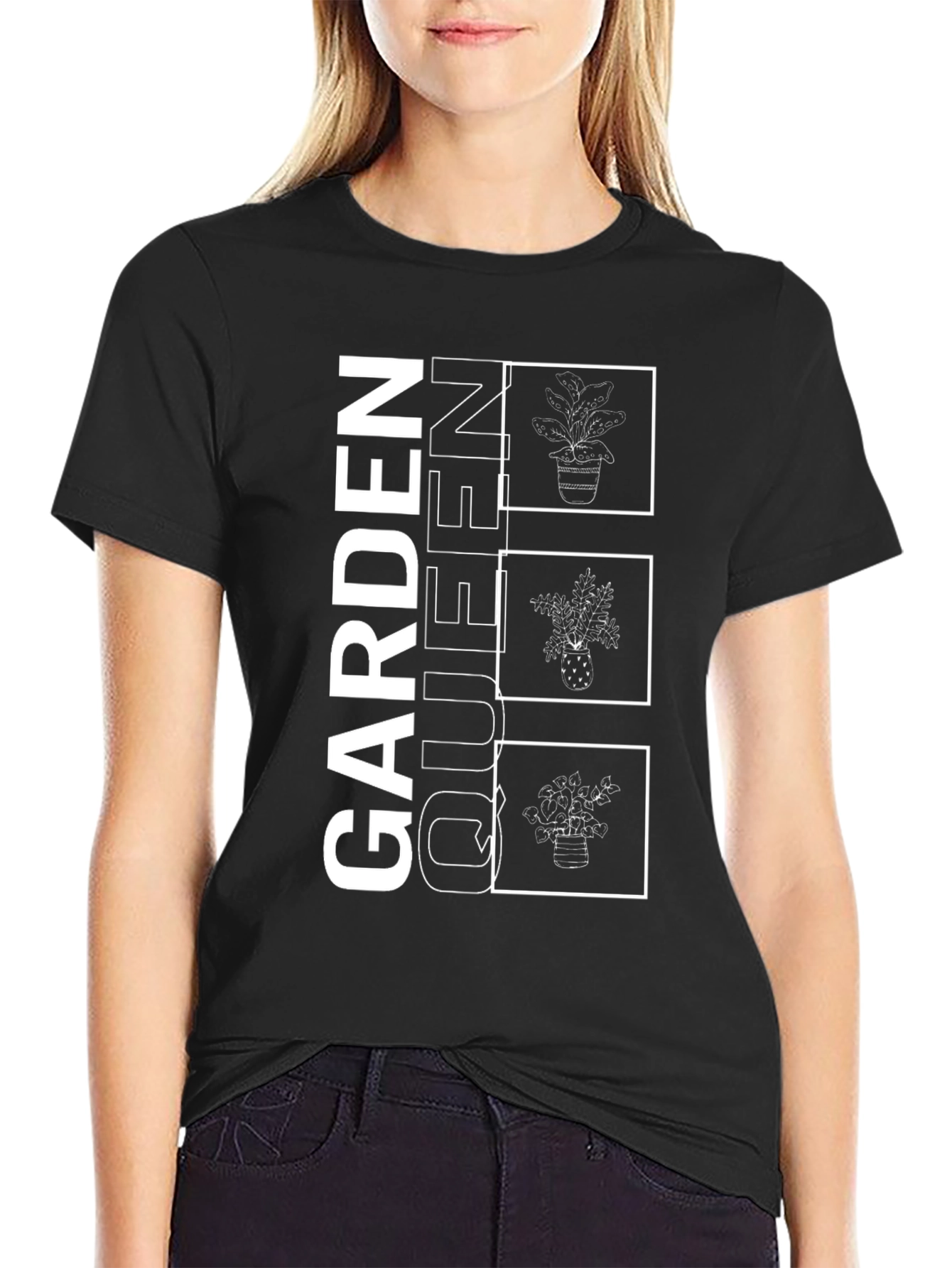 Garden Queen T-Shirt - Plant Lovers Tee