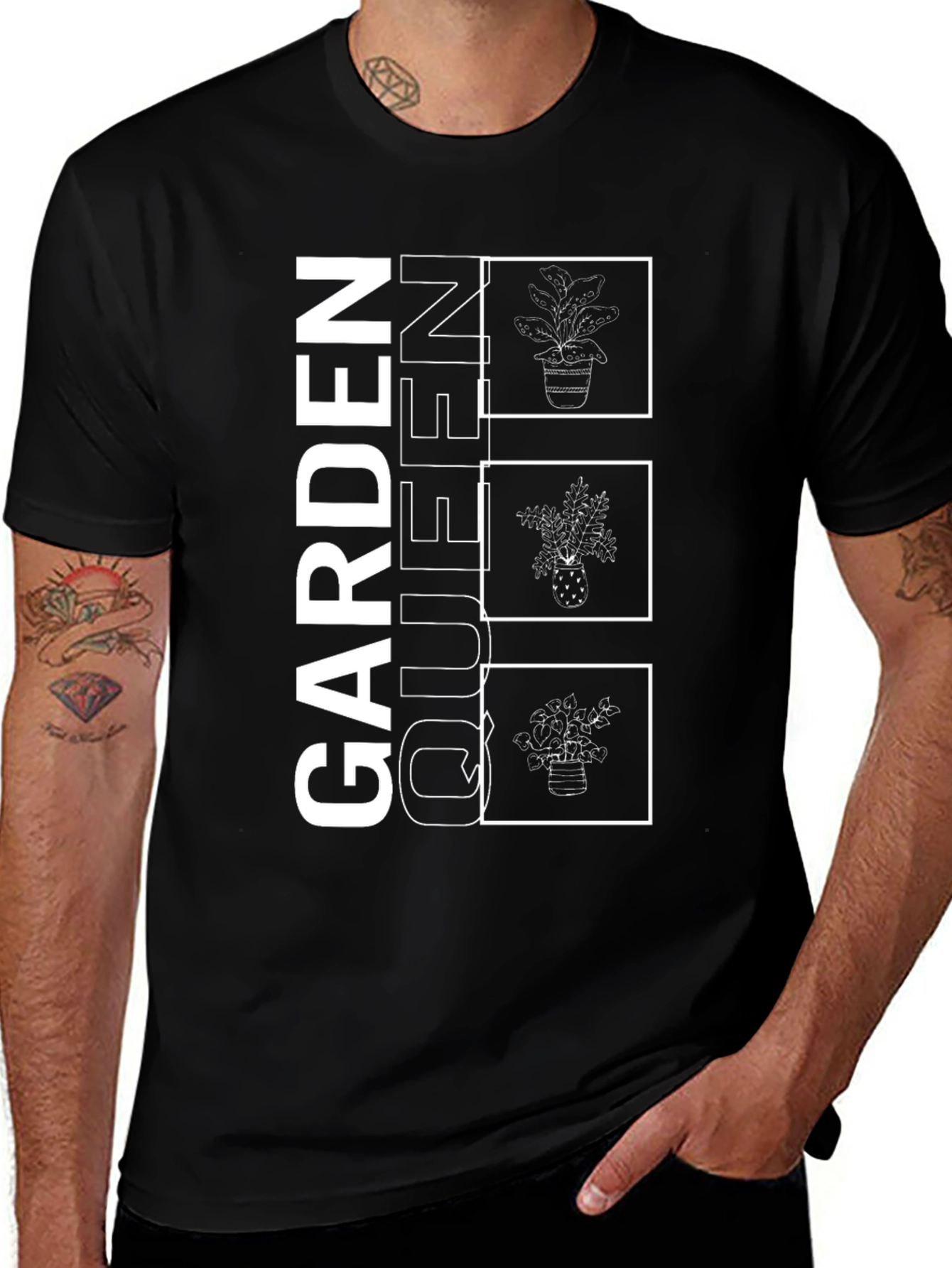 Garden Queen T-Shirt - Plant Lovers Tee