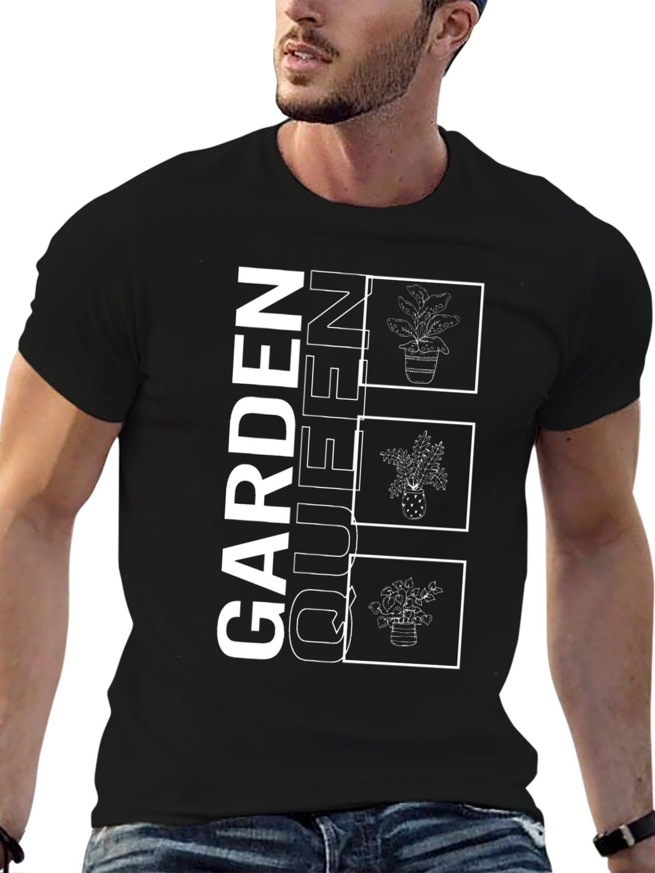 Garden Queen T-Shirt - Plant Lovers Tee