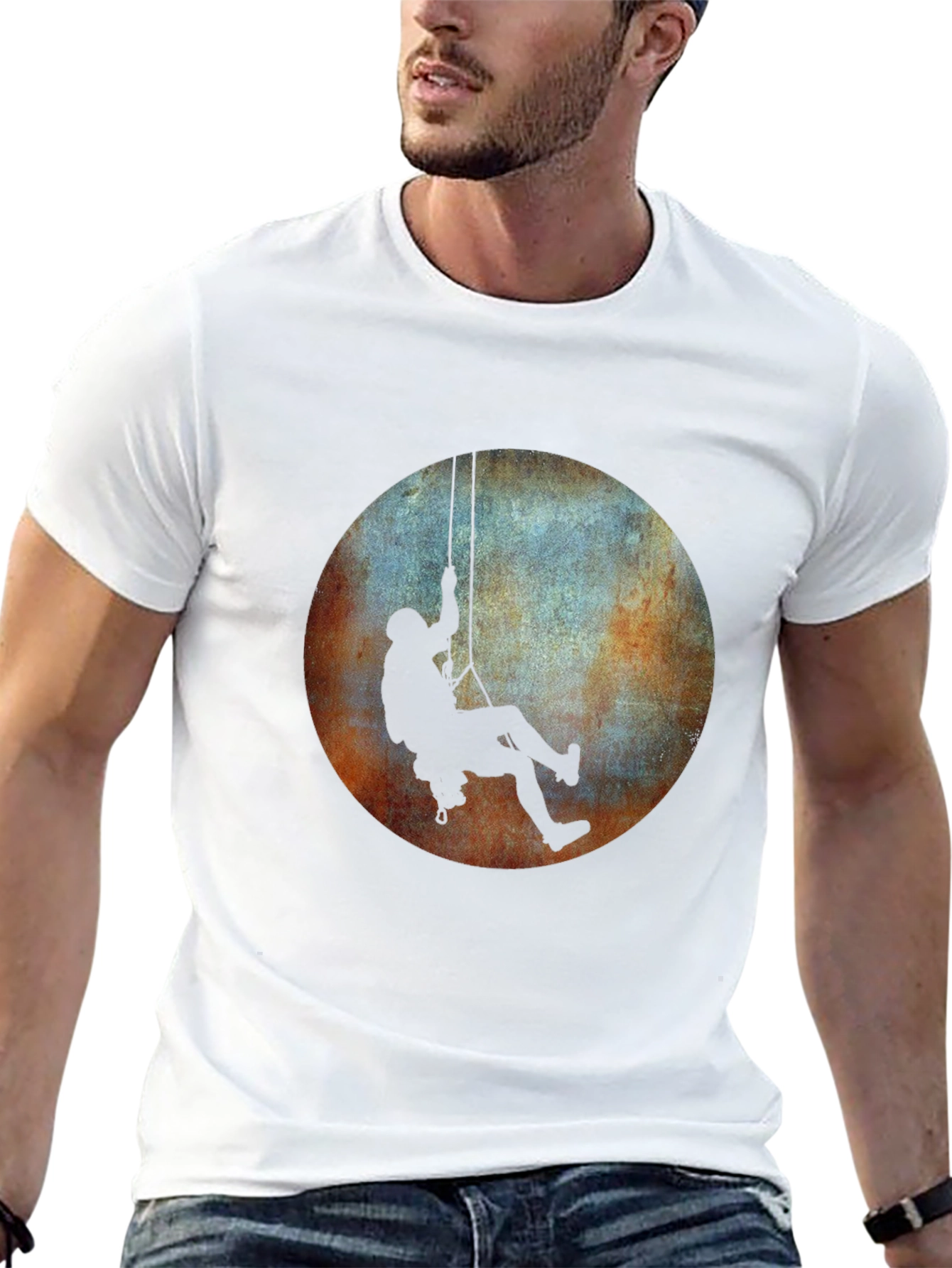Climber Silhouette Tee - Adventure Ready!