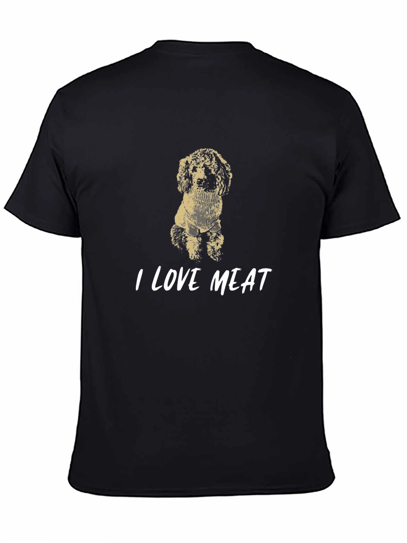 I Love Meat Dog Graphic Tee