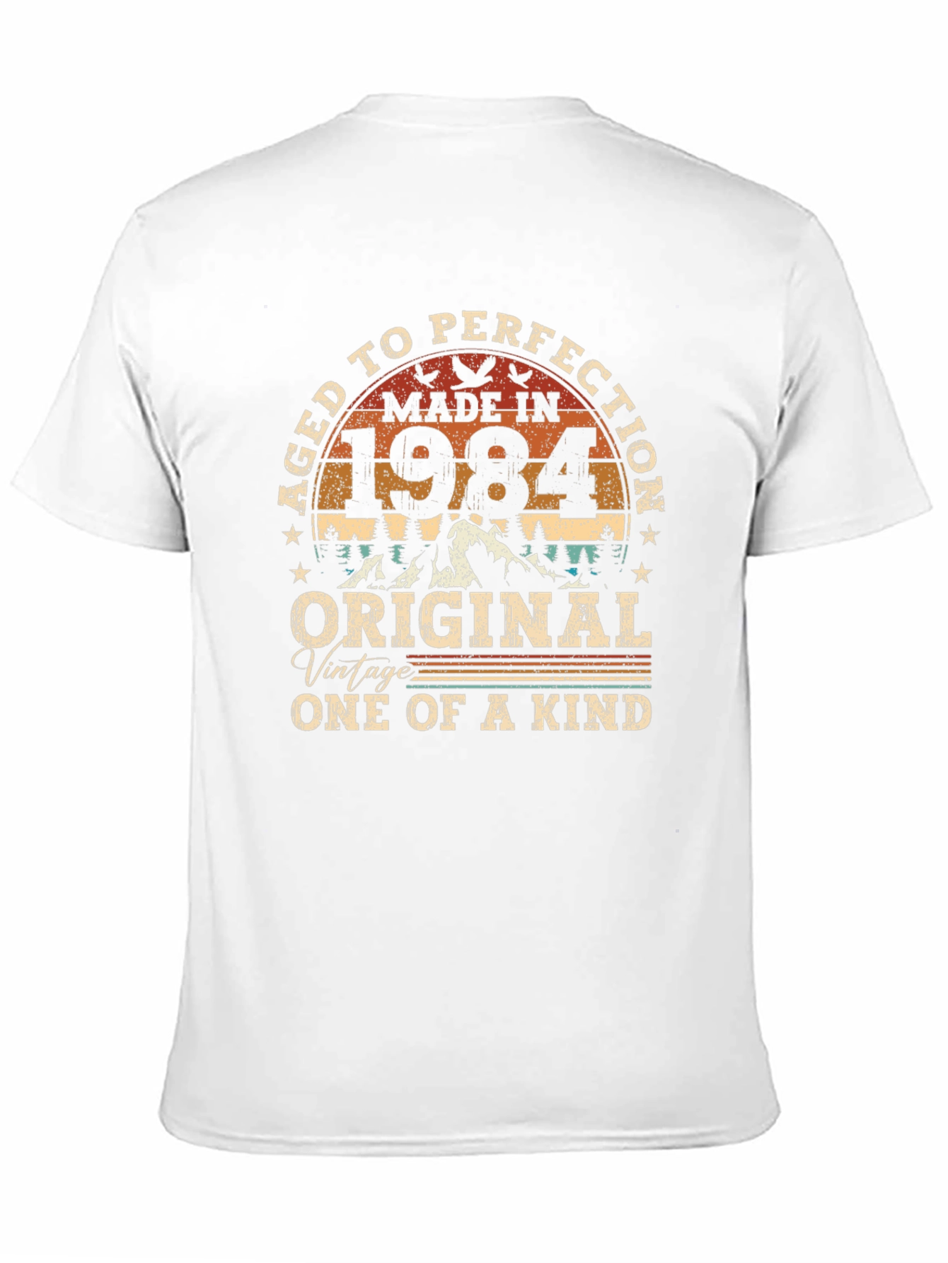 Aged to Perfection 1984 Graphic T-Shirt
