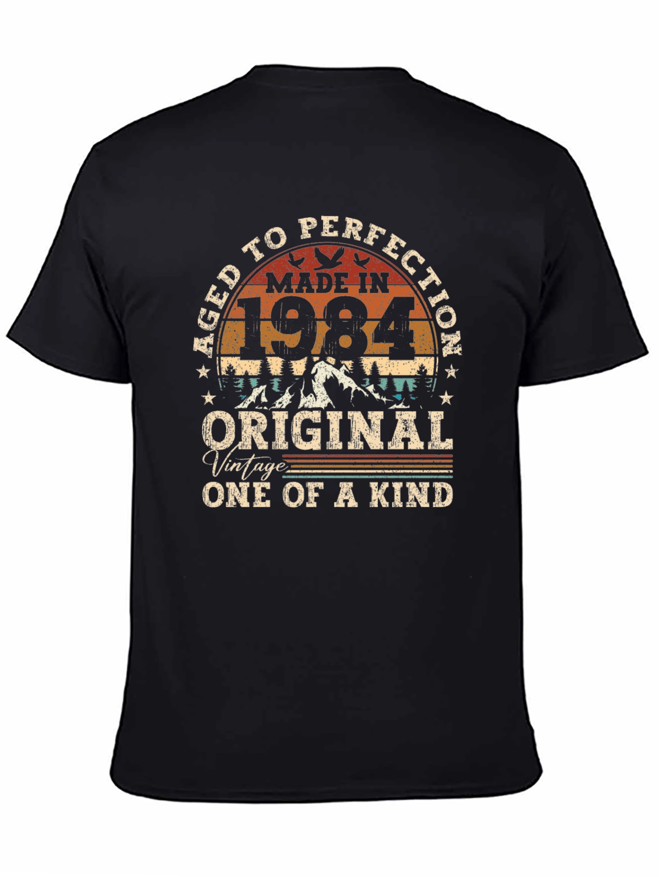 Aged to Perfection 1984 Graphic T-Shirt