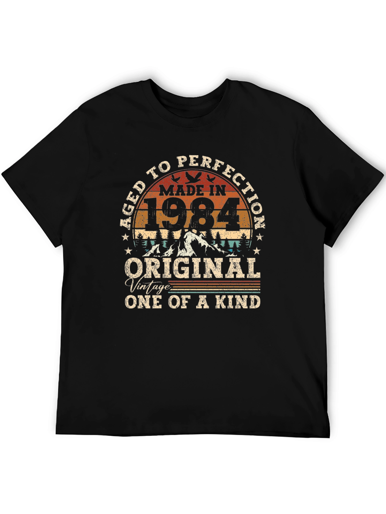 Aged to Perfection 1984 Graphic T-Shirt