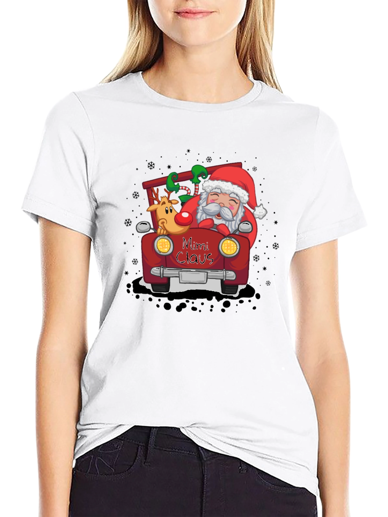 Santas Christmas Ride Graphic Tee