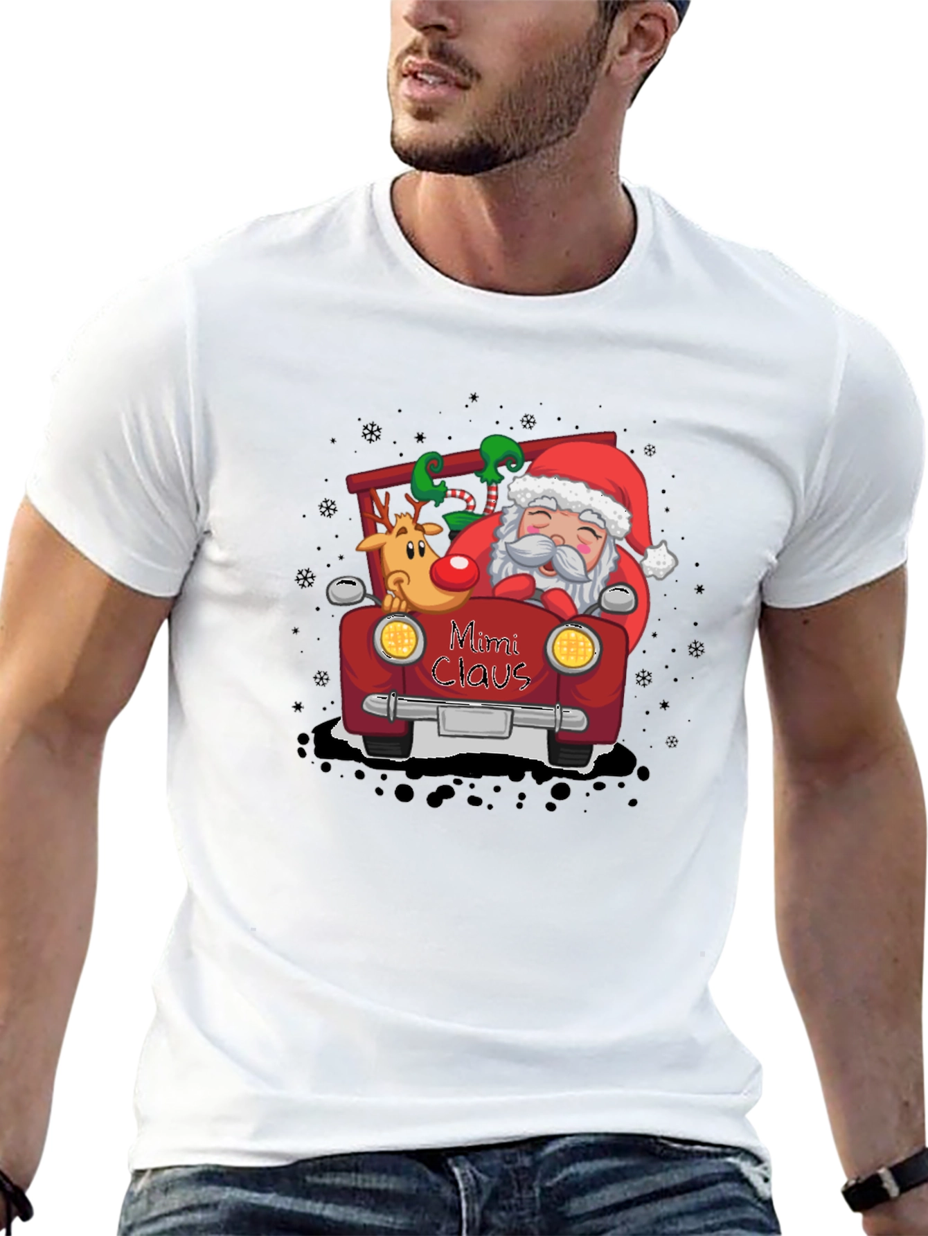 Santas Christmas Ride Graphic Tee
