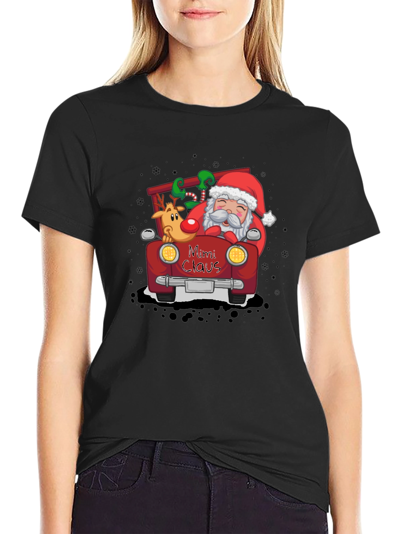 Santas Christmas Ride Graphic Tee