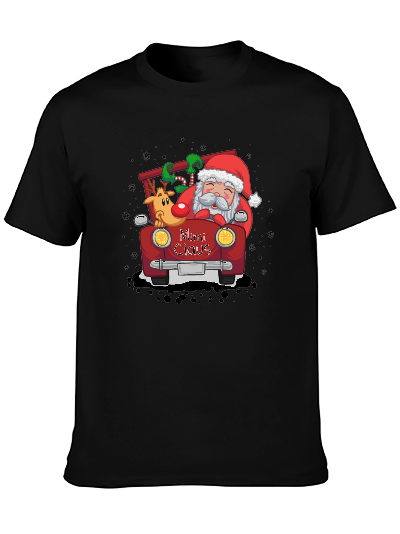 Santas Christmas Ride Graphic Tee