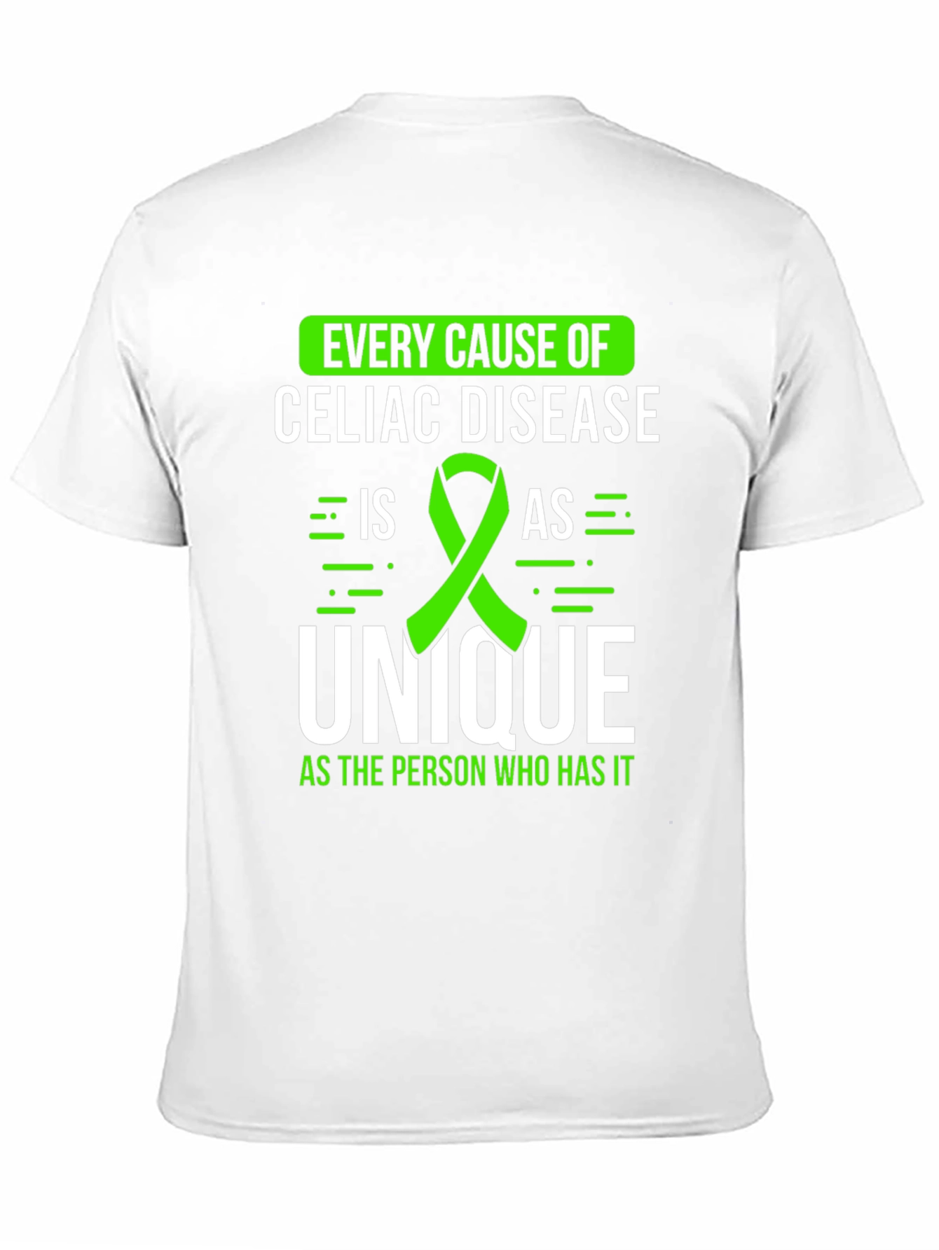 Celiac Disease Awareness T-Shirt - Unique Causes Design