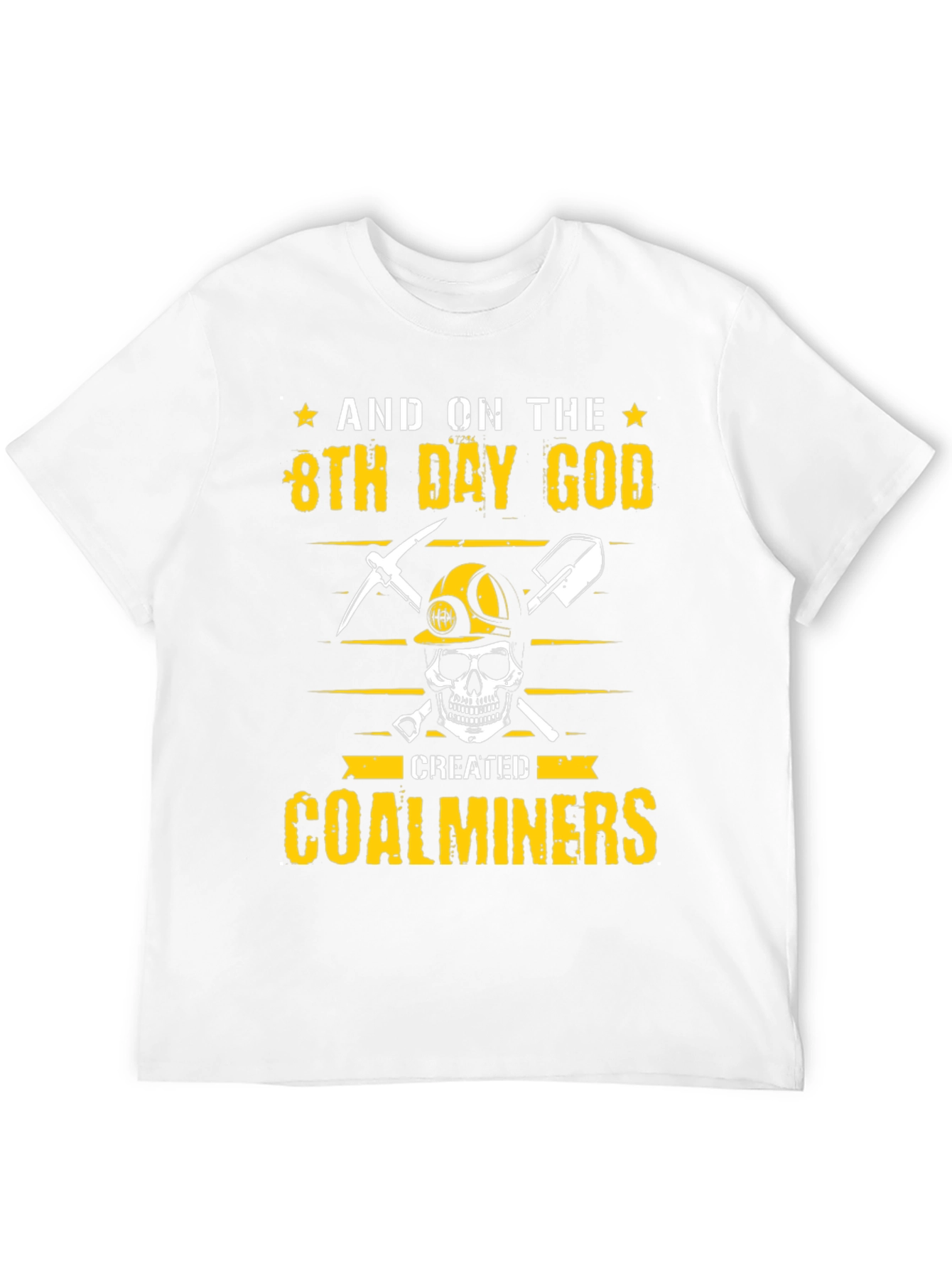 Coal Miner T-Shirt - 8th Day God Graphic Tee