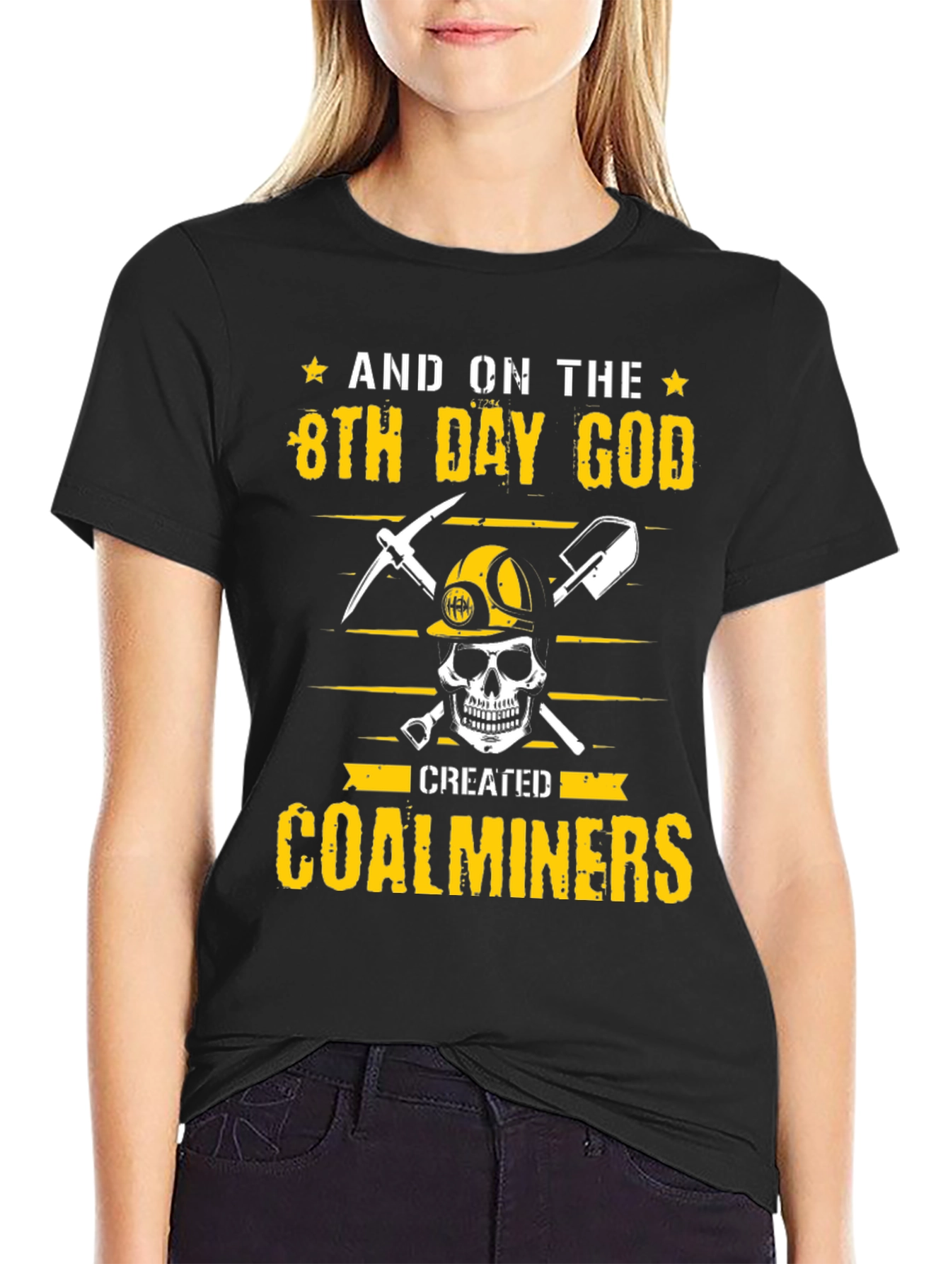 Coal Miner T-Shirt - 8th Day God Graphic Tee