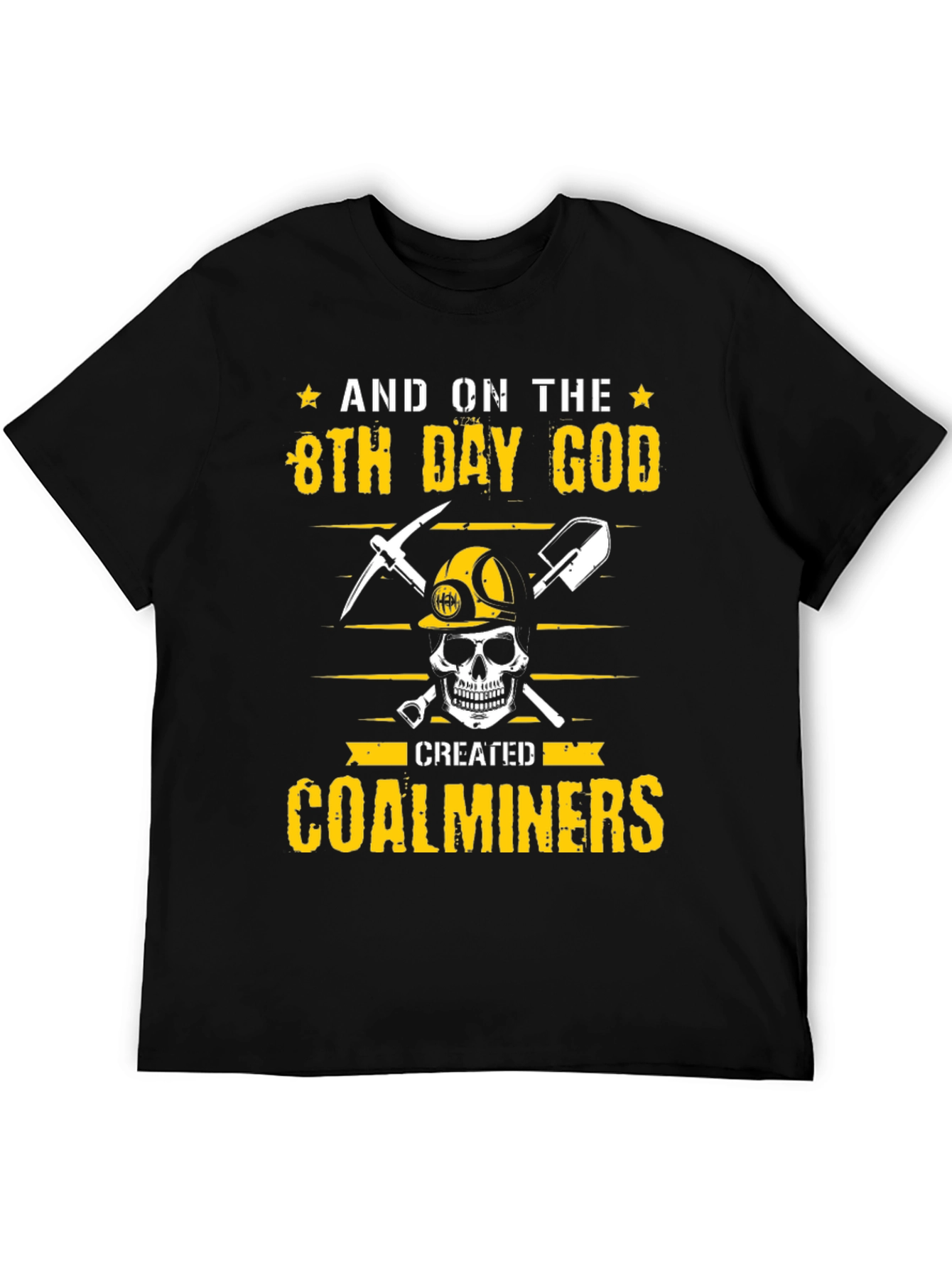 Coal Miner T-Shirt - 8th Day God Graphic Tee