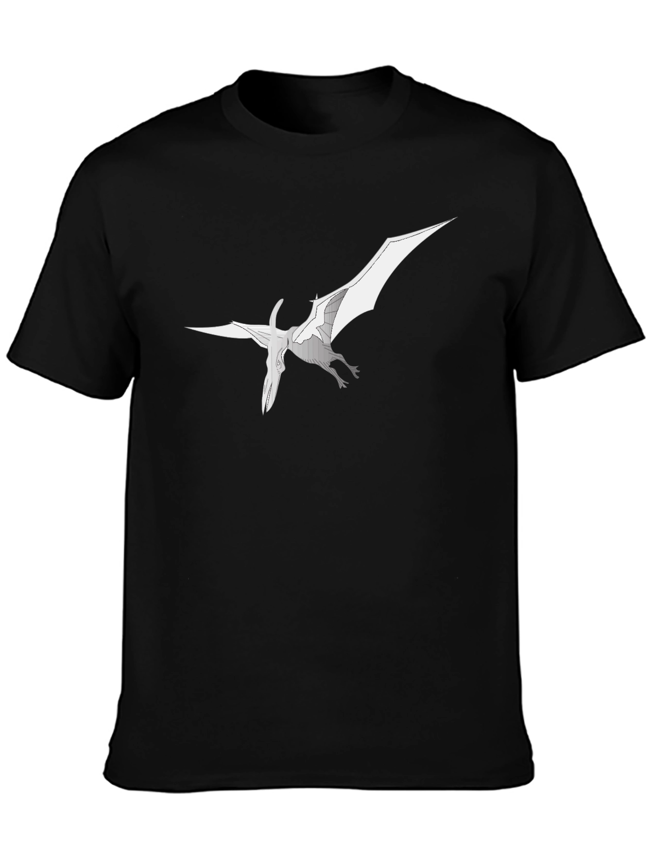 Pterodactyl Graphic Tee - Black