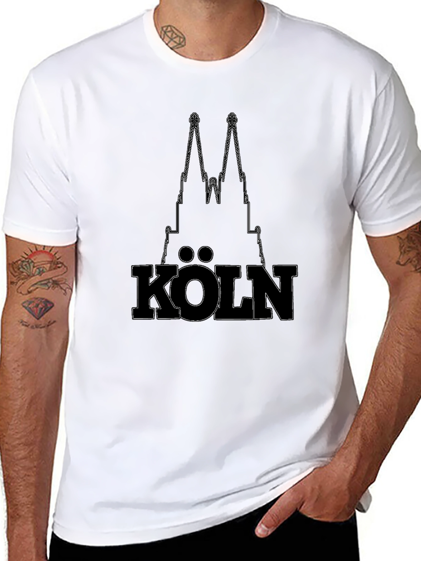 Köln Cathedral T-Shirt - City Pride Tee