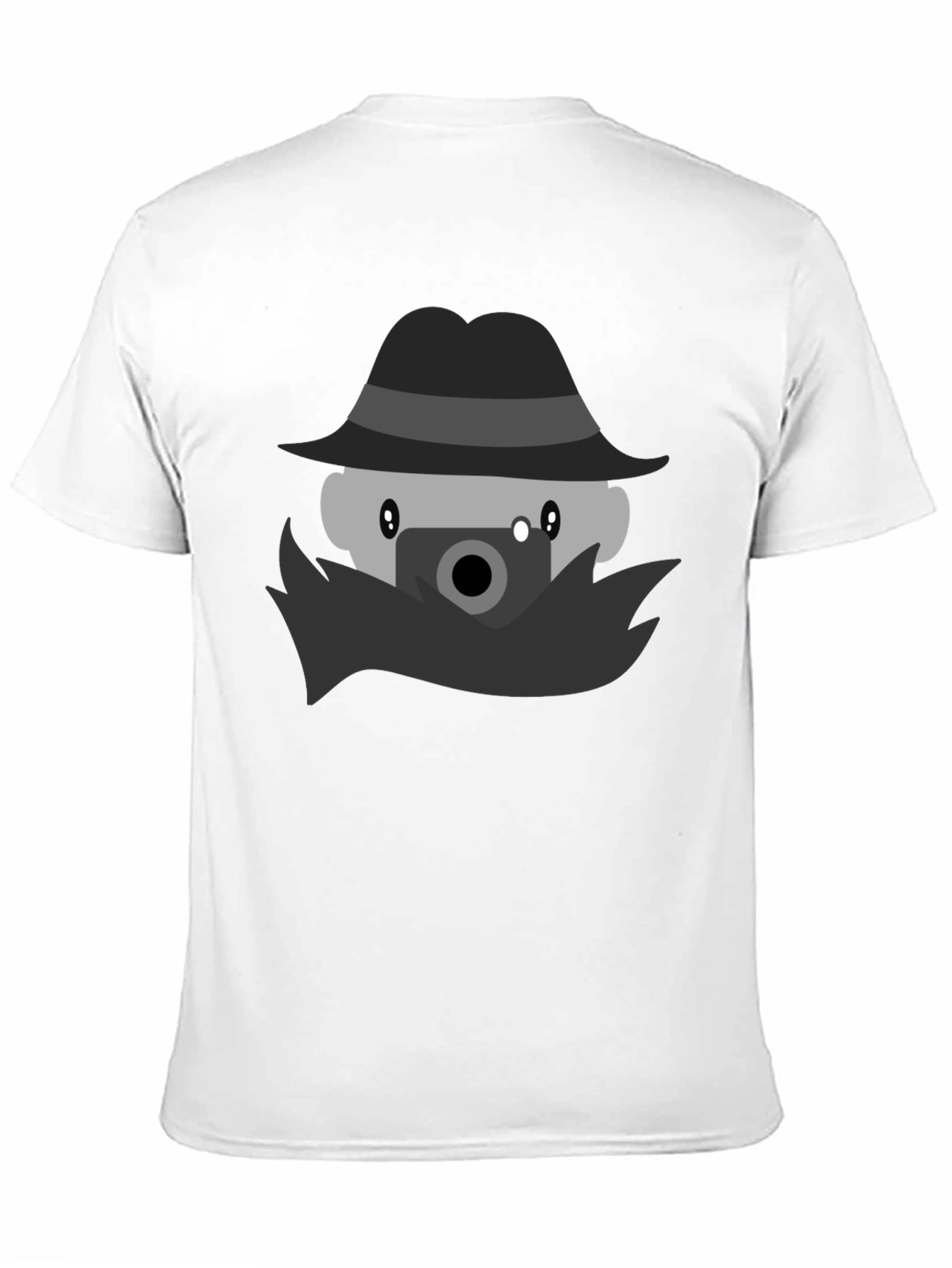 Cartoon Detective T-Shirt: Fun Unique Design