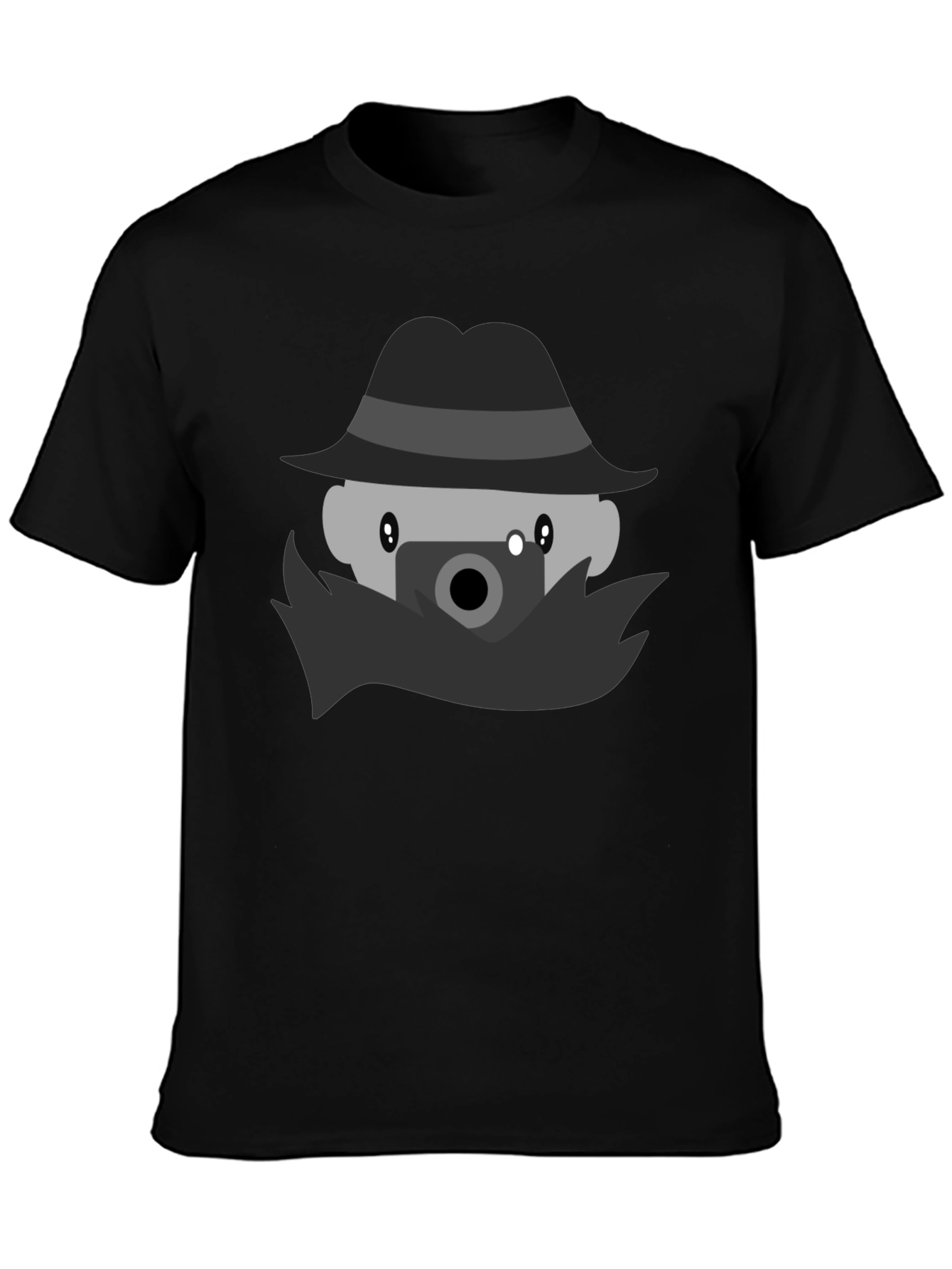 Cartoon Detective T-Shirt: Fun Unique Design