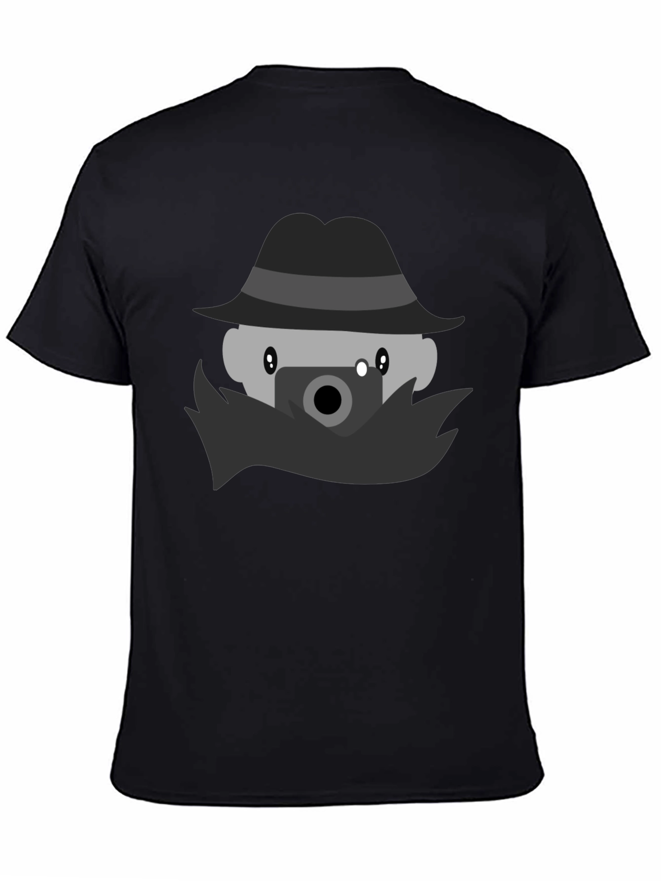 Cartoon Detective T-Shirt: Fun Unique Design