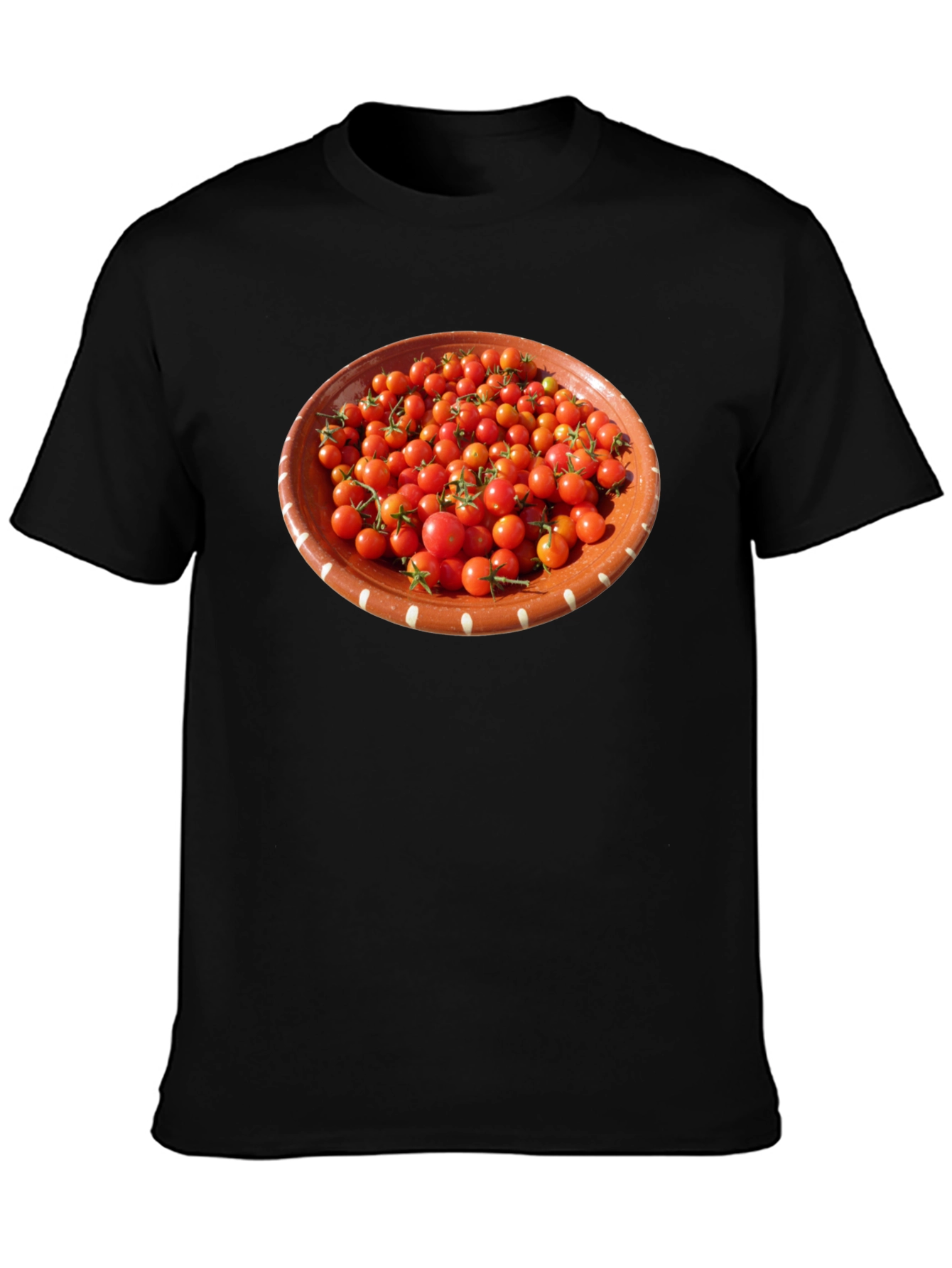 Tomato Bowl Graphic T-Shirt - Unique Foodie Fashion