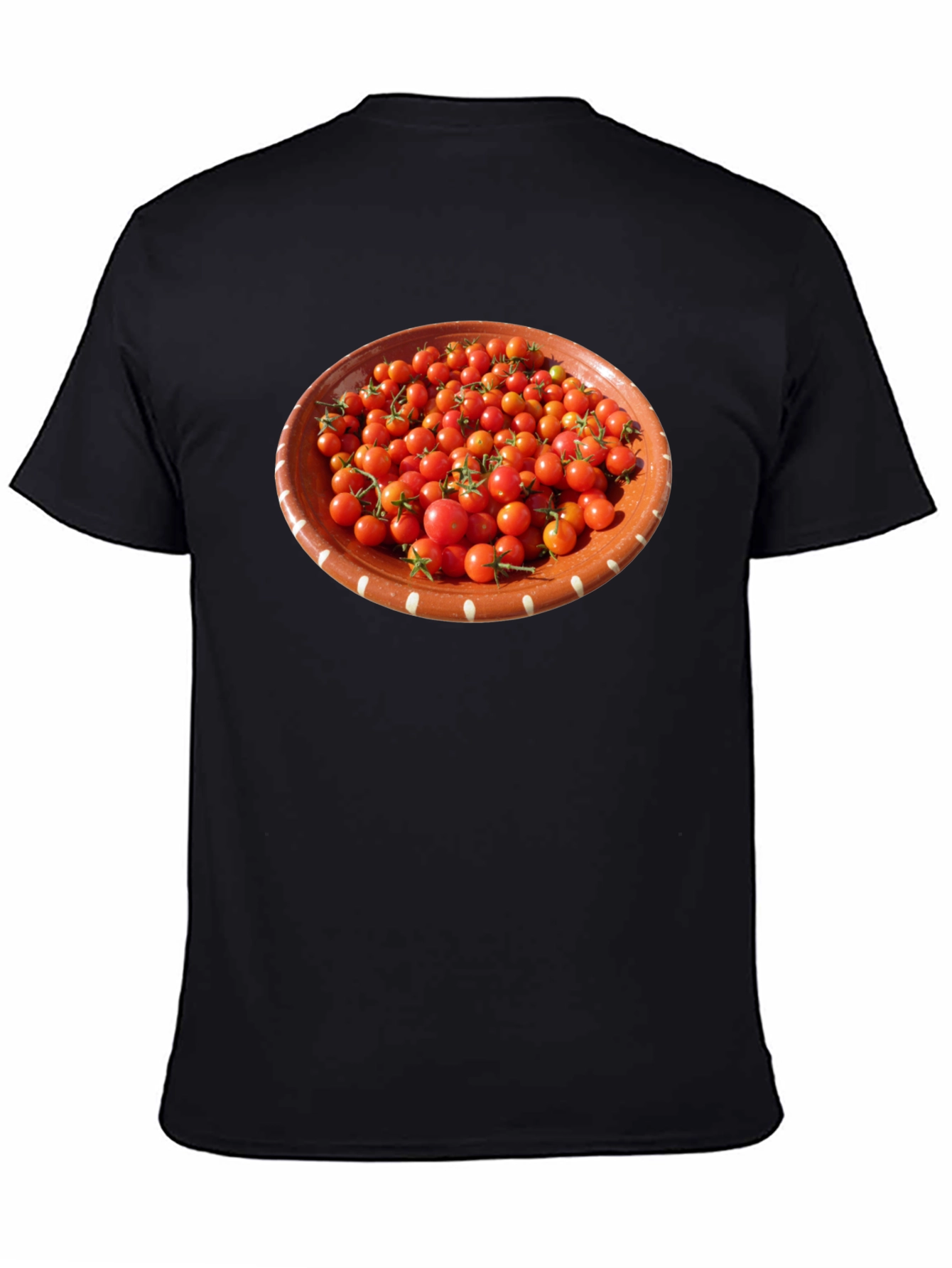 Tomato Bowl Graphic T-Shirt - Unique Foodie Fashion