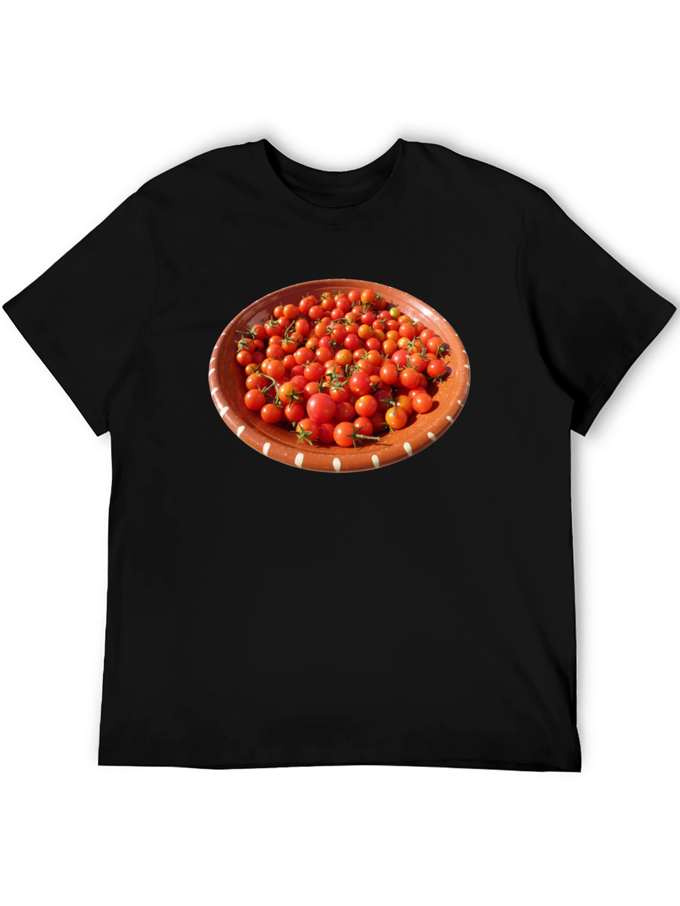 Tomato Bowl Graphic T-Shirt - Unique Foodie Fashion