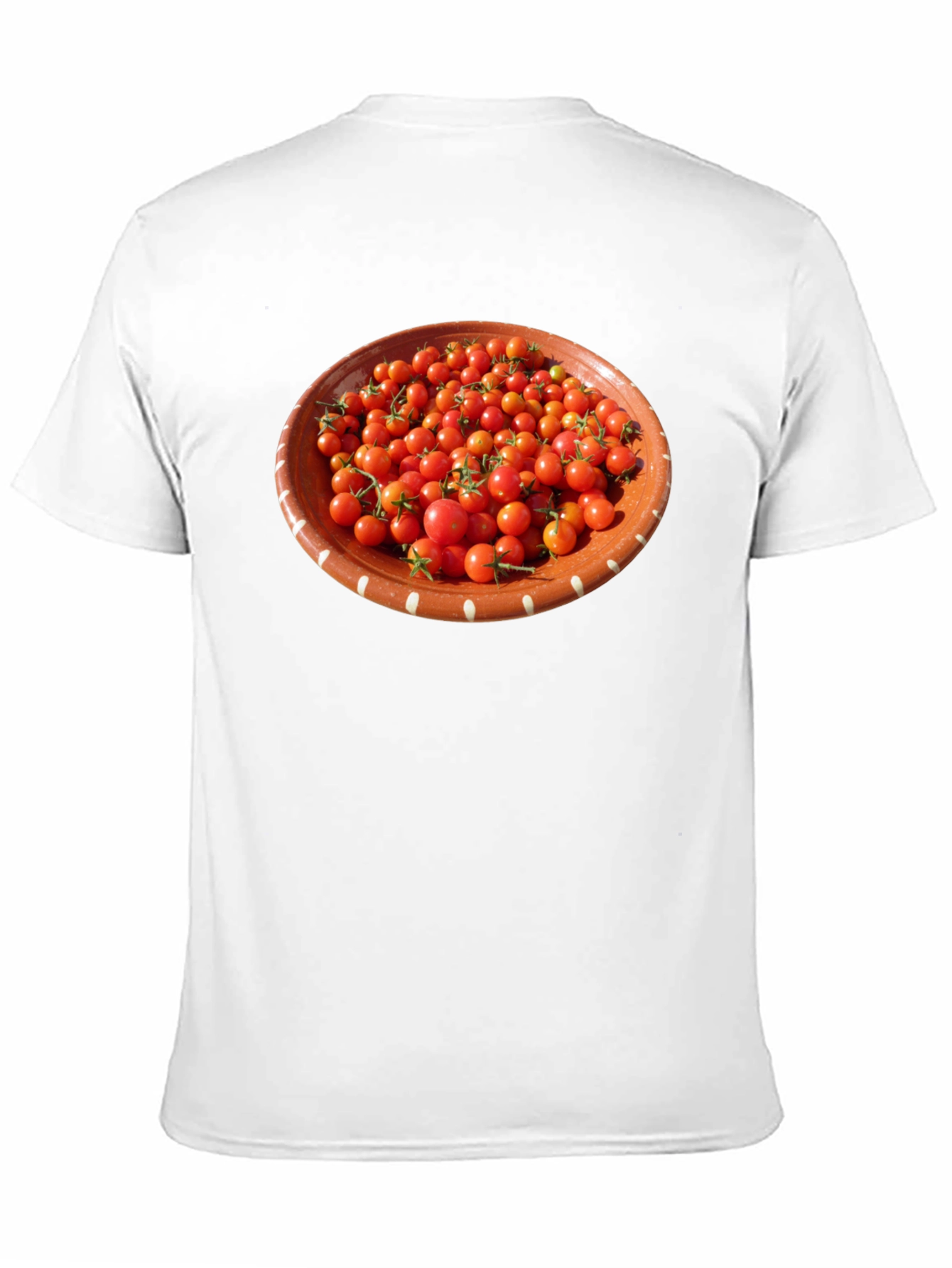 Tomato Bowl Graphic T-Shirt - Unique Foodie Fashion