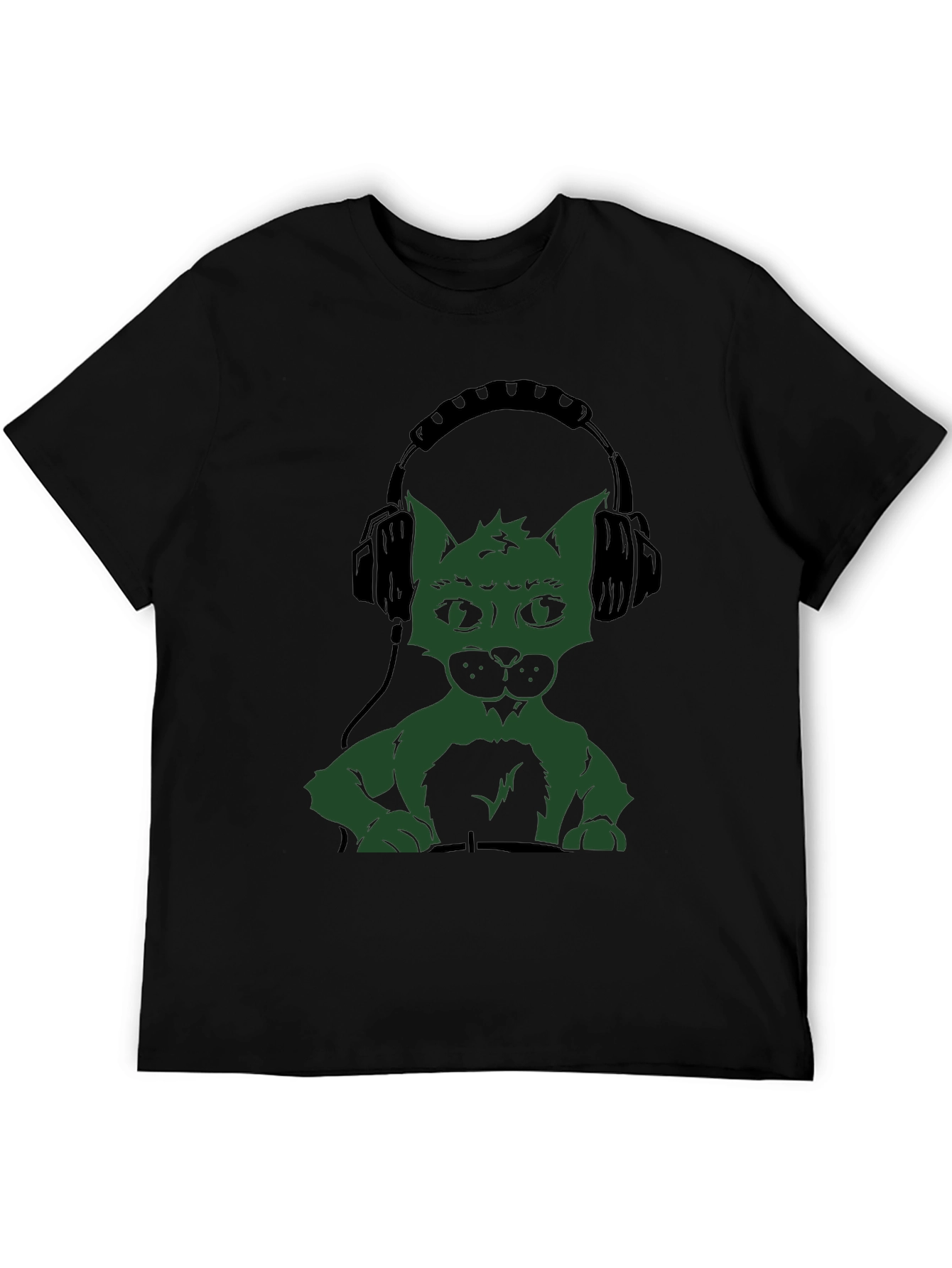 DJ Cat T-Shirt - Cool Graphic Tee