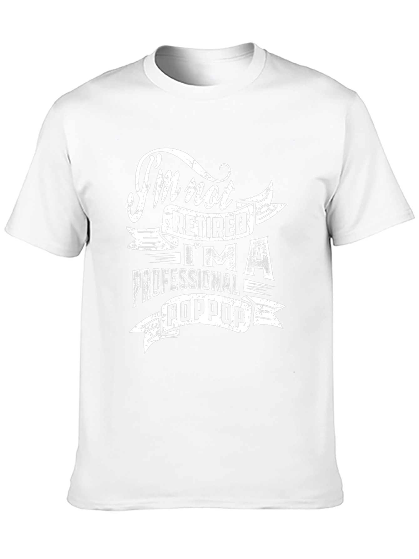 Professional Poppop T-Shirt - Funny Grandfather Tee