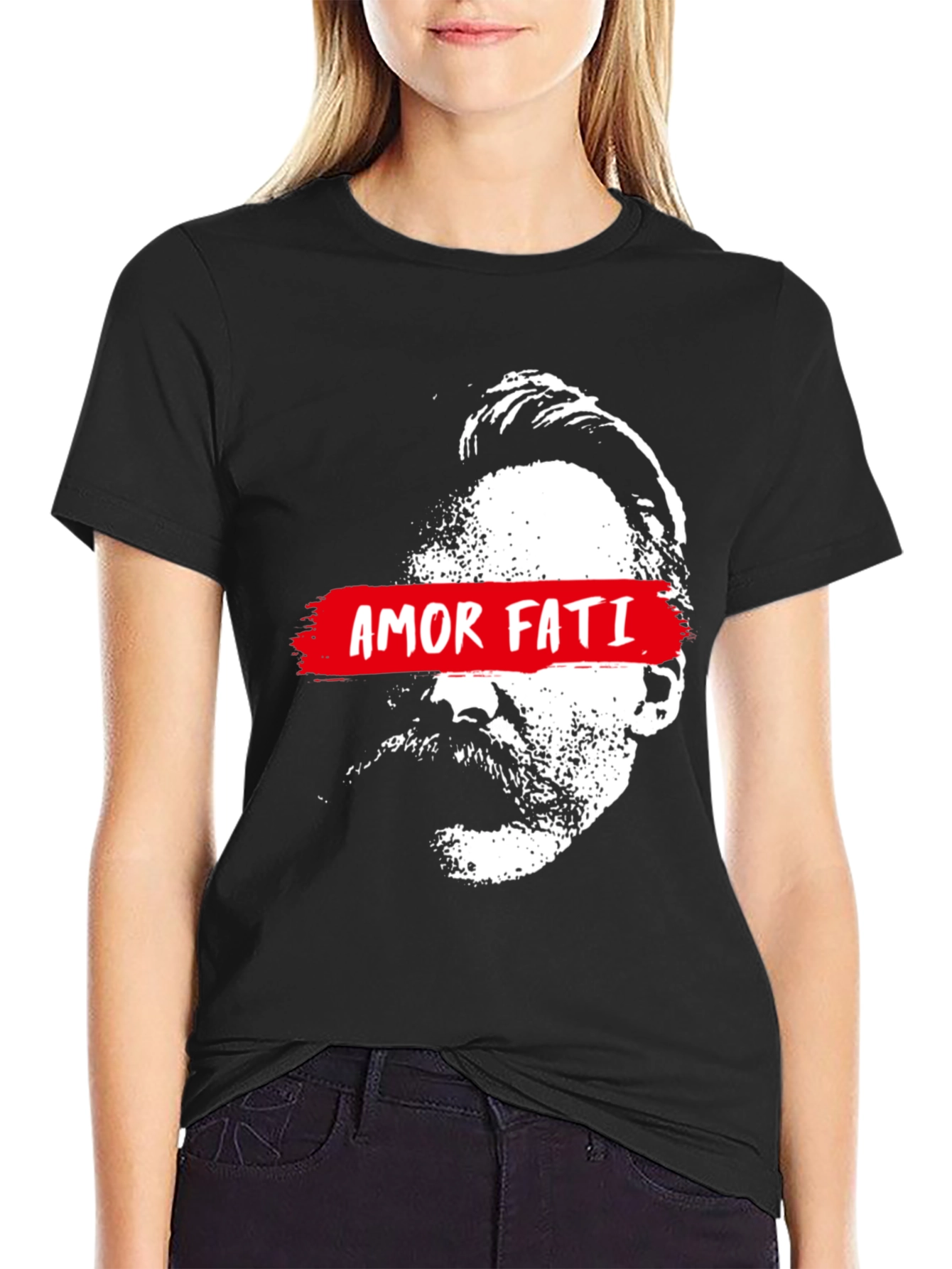 Amor Fati T-Shirt - Black Graphic Tee