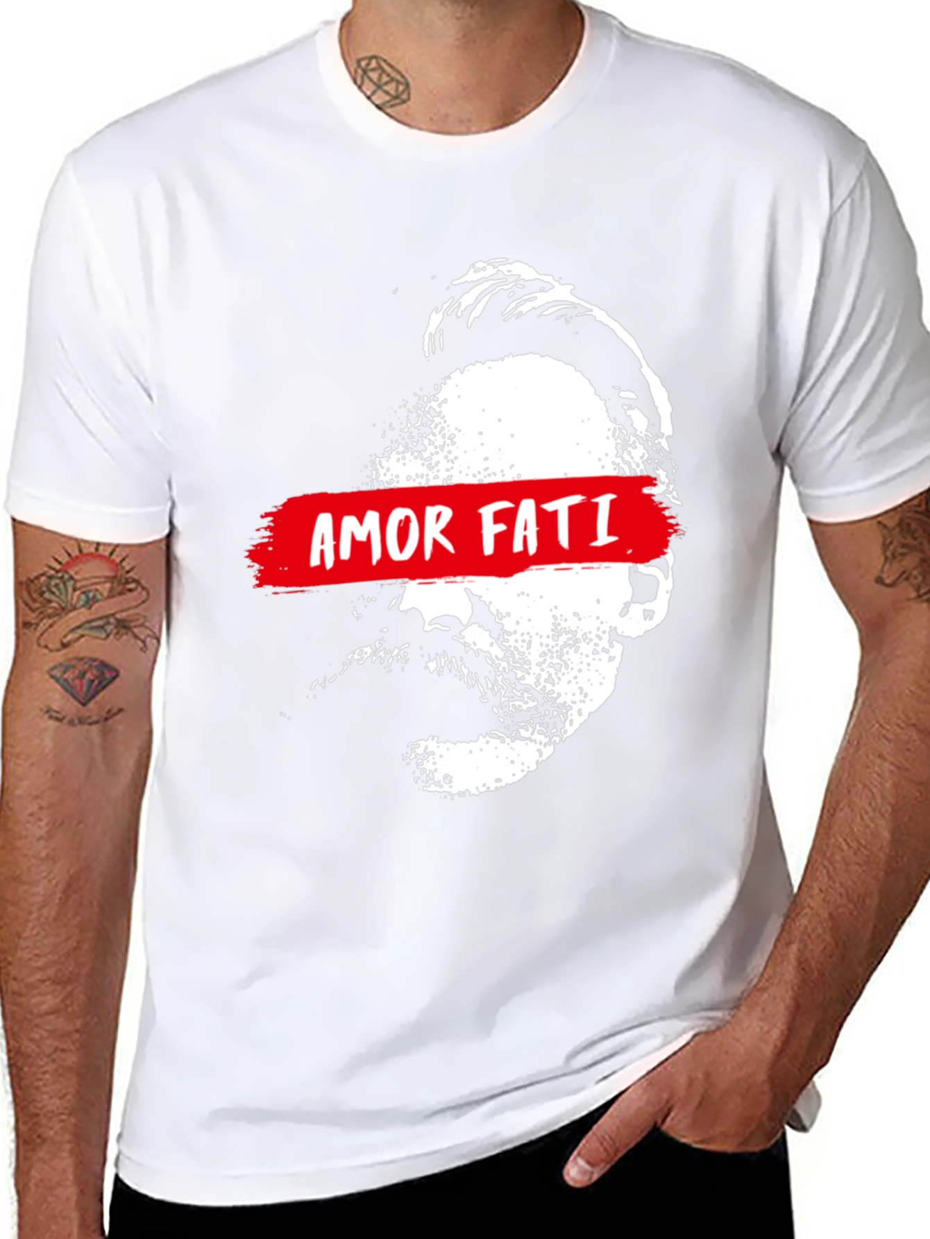 Amor Fati T-Shirt - Black Graphic Tee