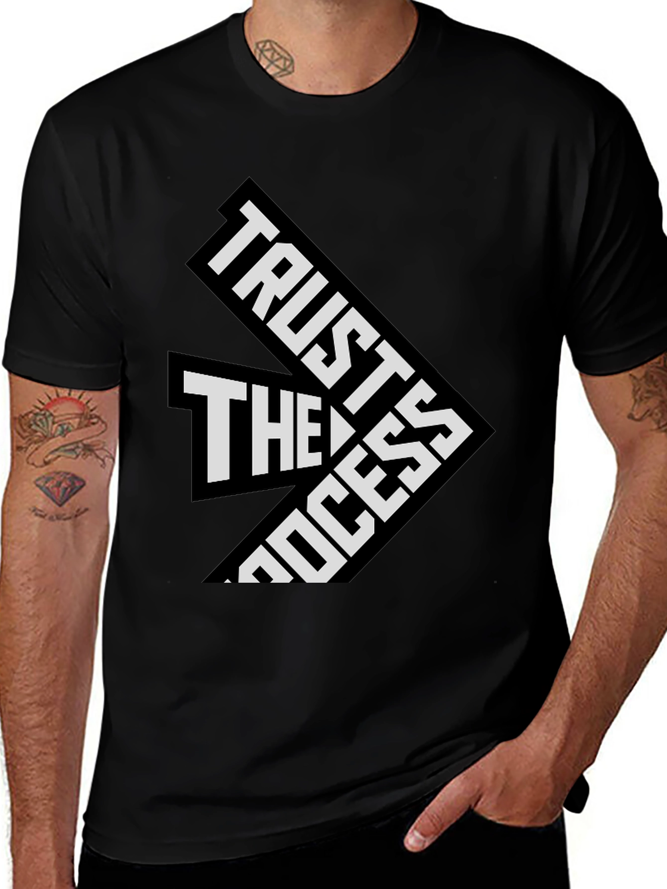 Trust The Process Graphic Tee