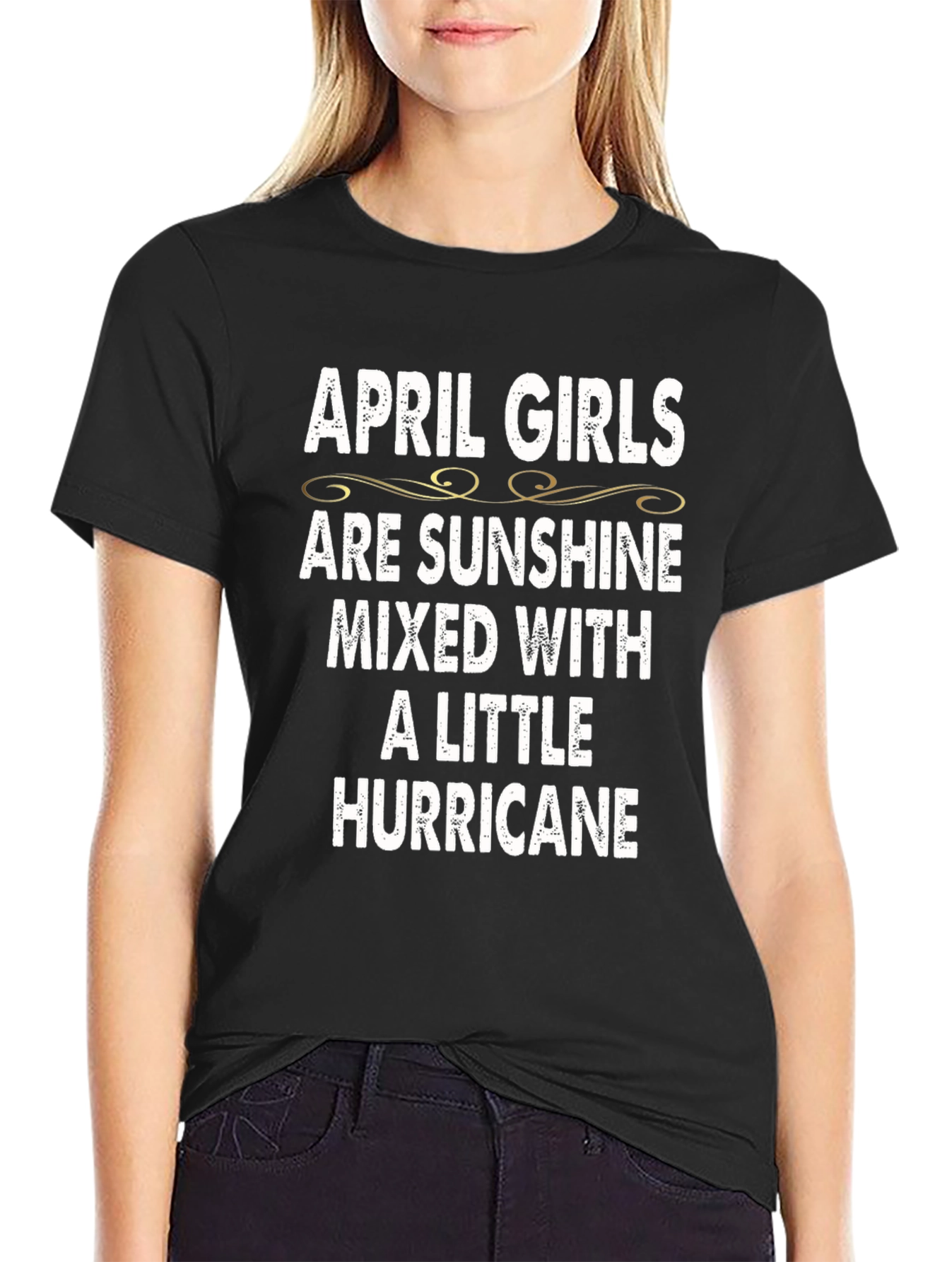 April Girls Sunshine Hurricane T-Shirt
