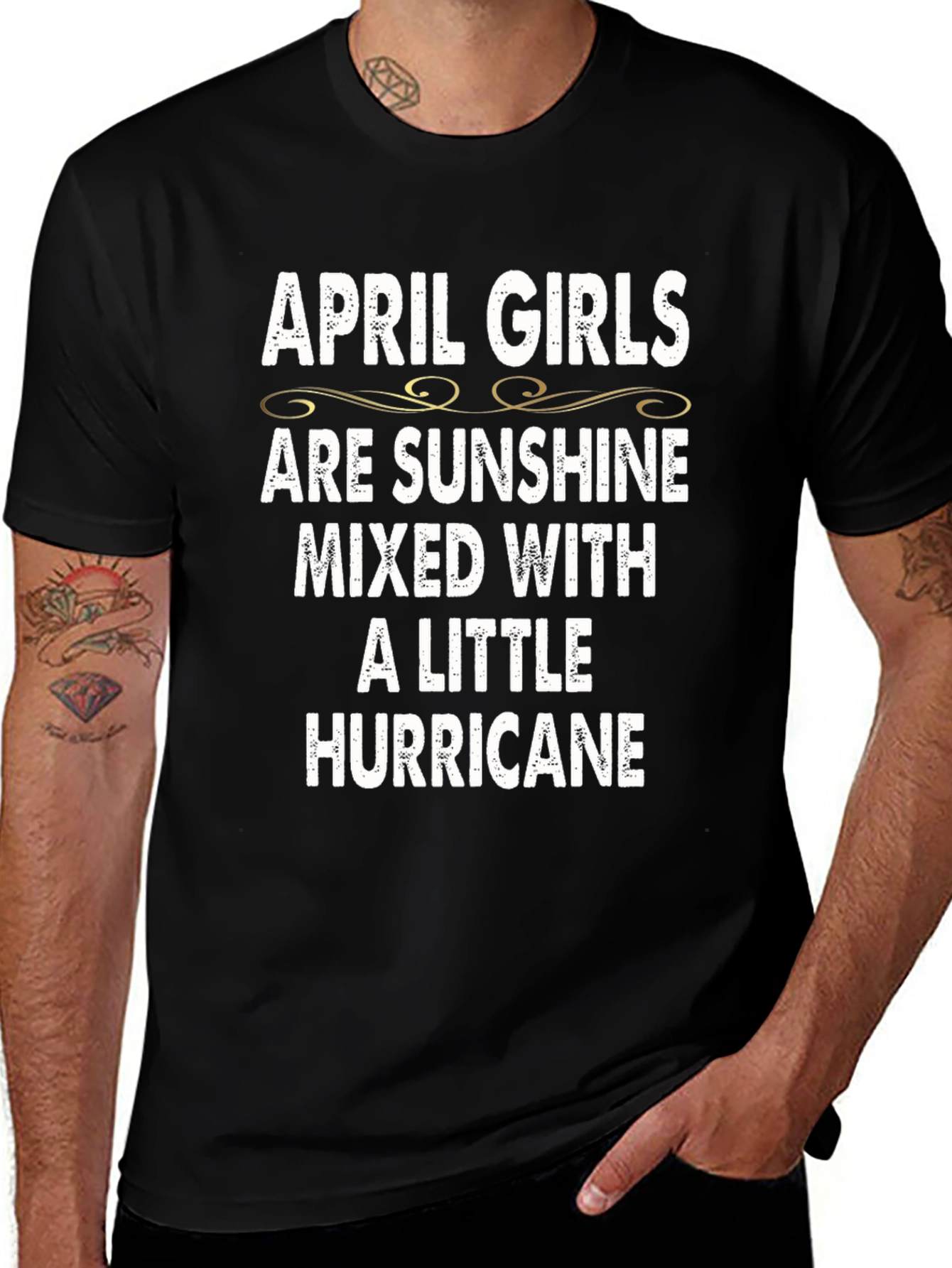 April Girls Sunshine Hurricane T-Shirt