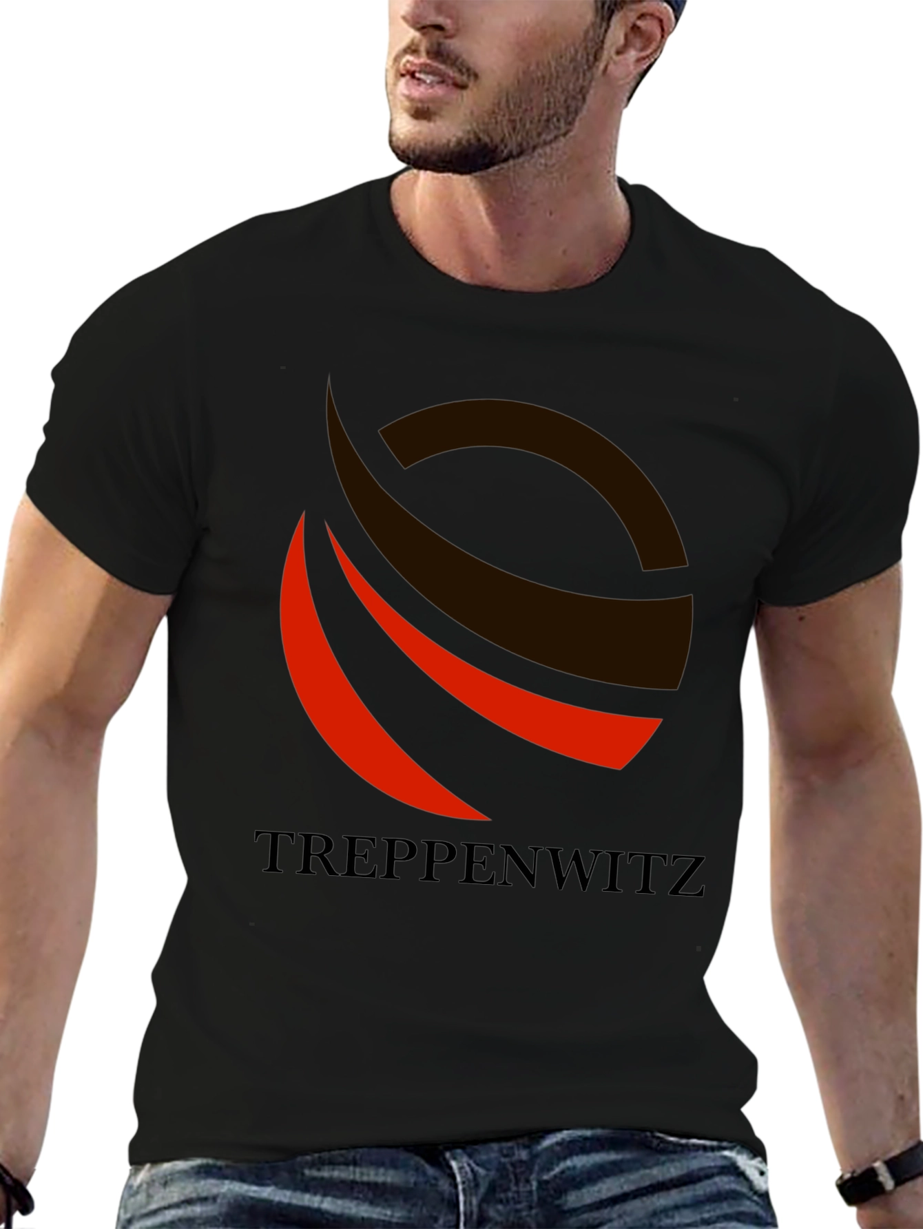 Treppenwitz Graphic Tee - Black Cotton Comfort