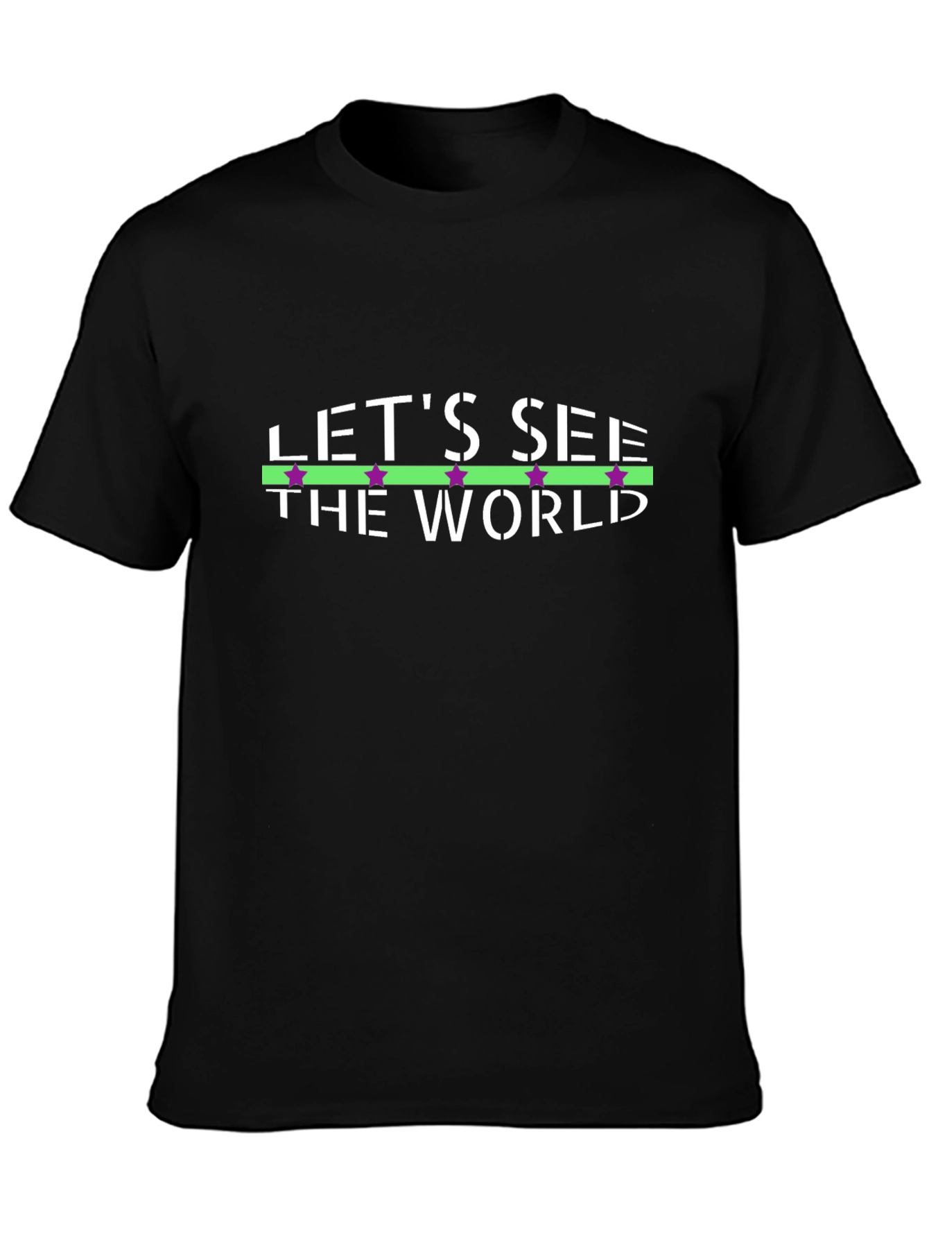 Lets See the World Graphic Tee