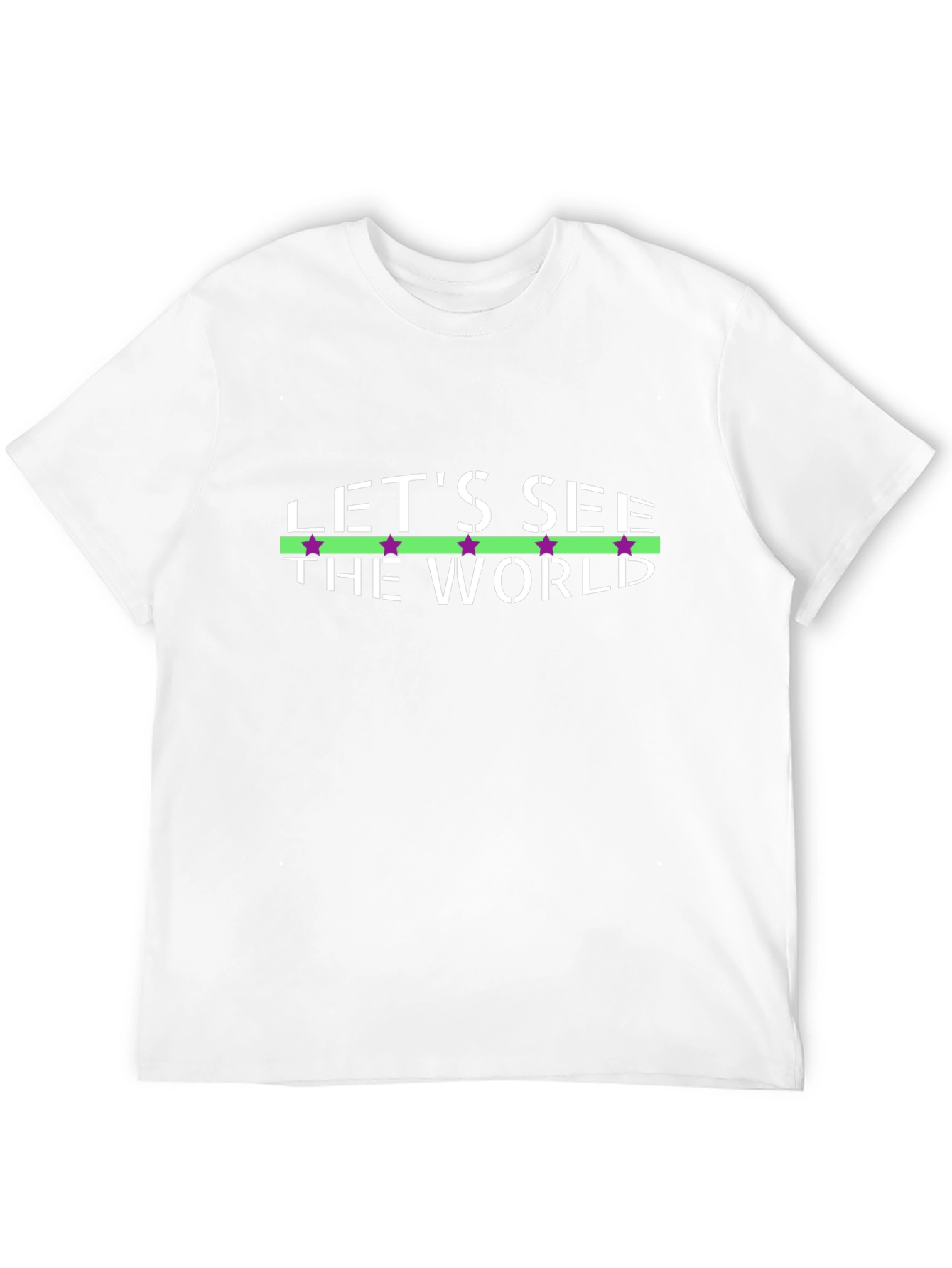 Lets See the World Graphic Tee