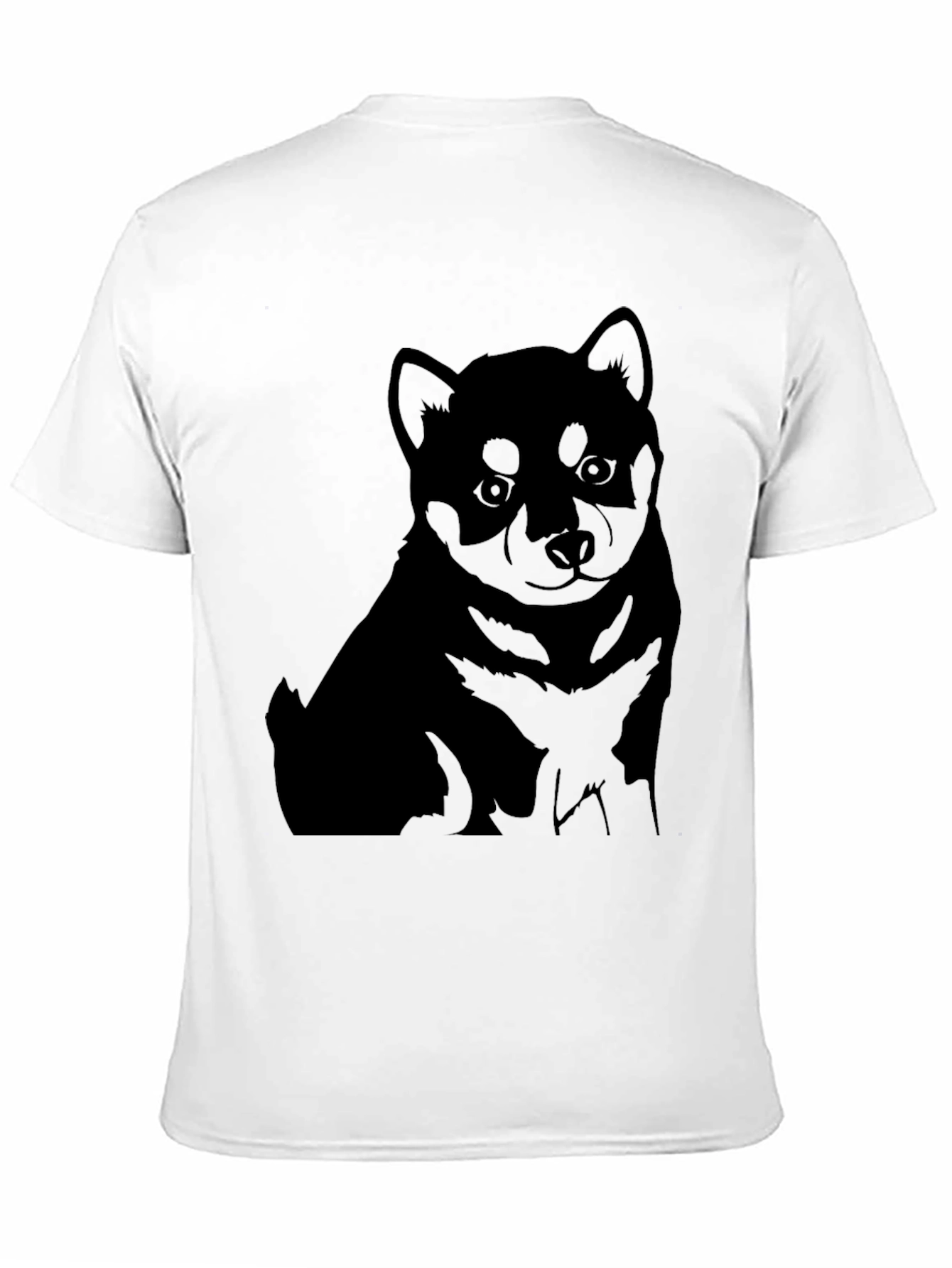 Black Shiba Inu Graphic Tee