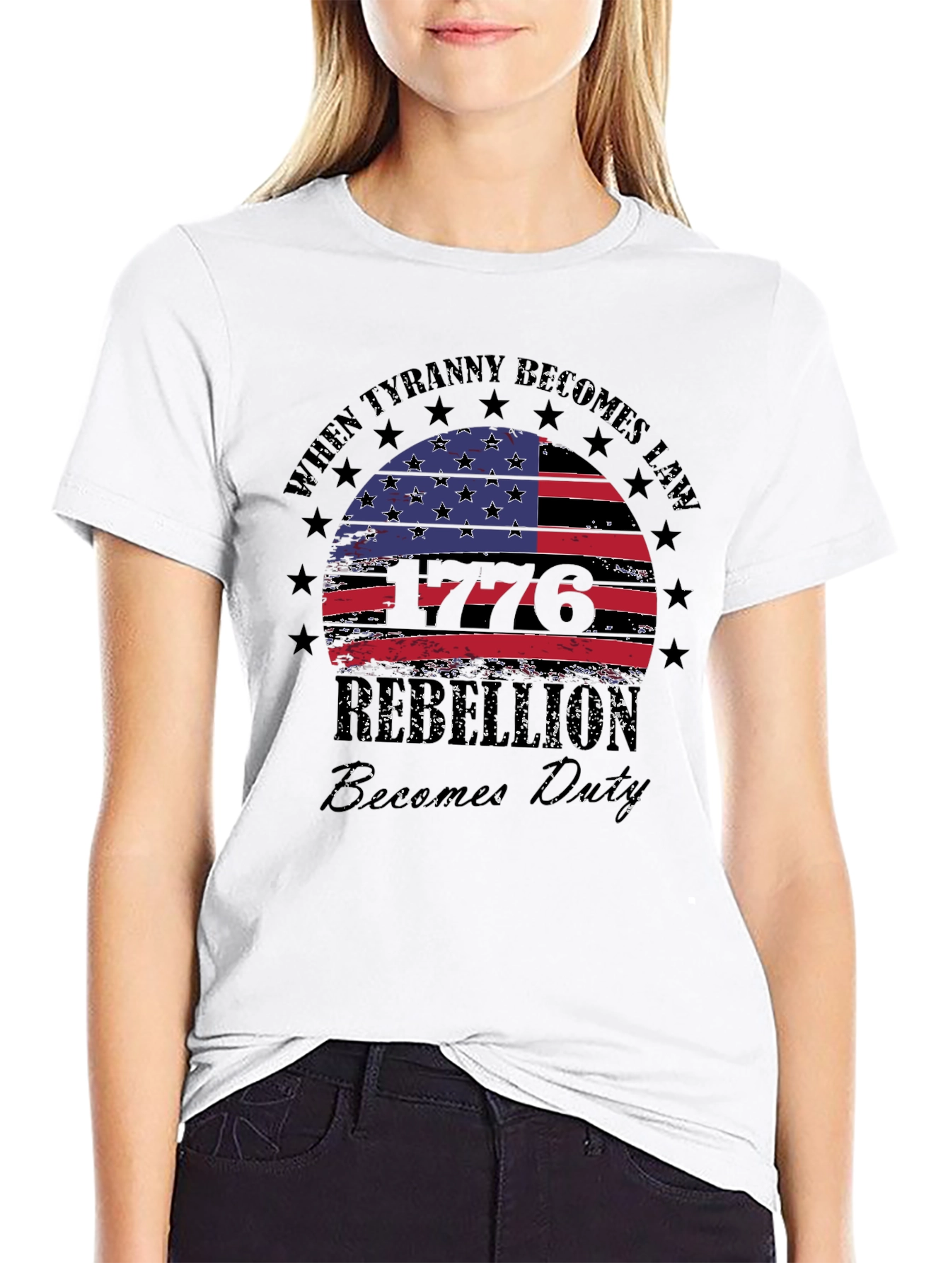1776 Declaration T-Shirt: Patriotism & Freedom