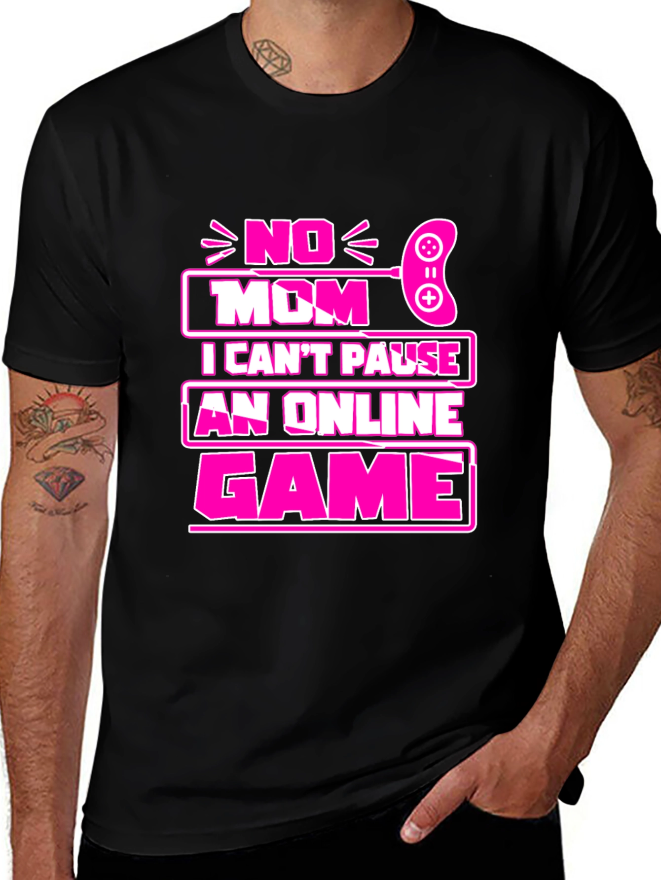 No Mom I Cant Pause Game T-Shirt