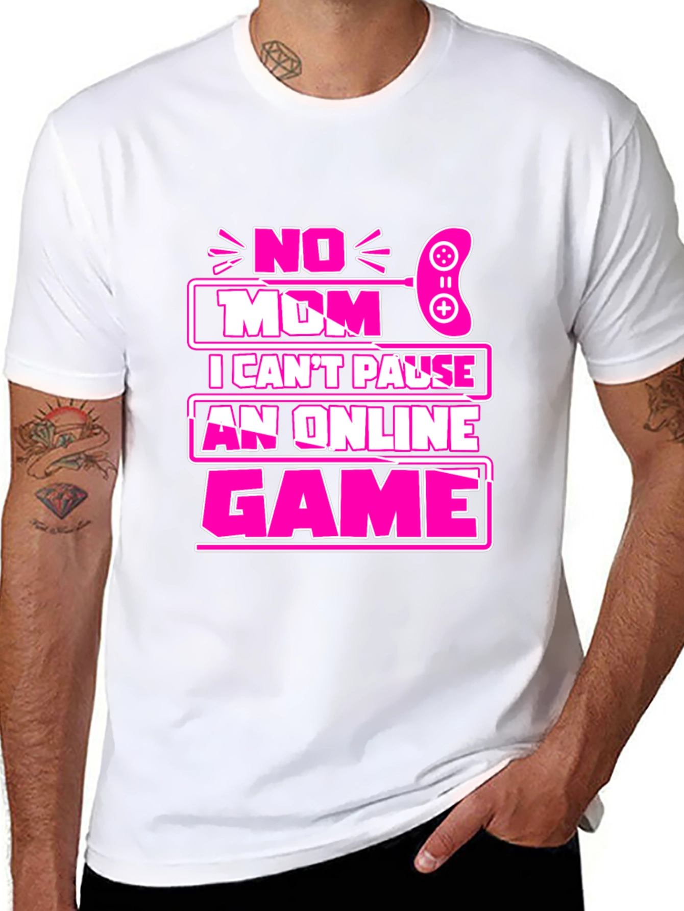 No Mom I Cant Pause Game T-Shirt