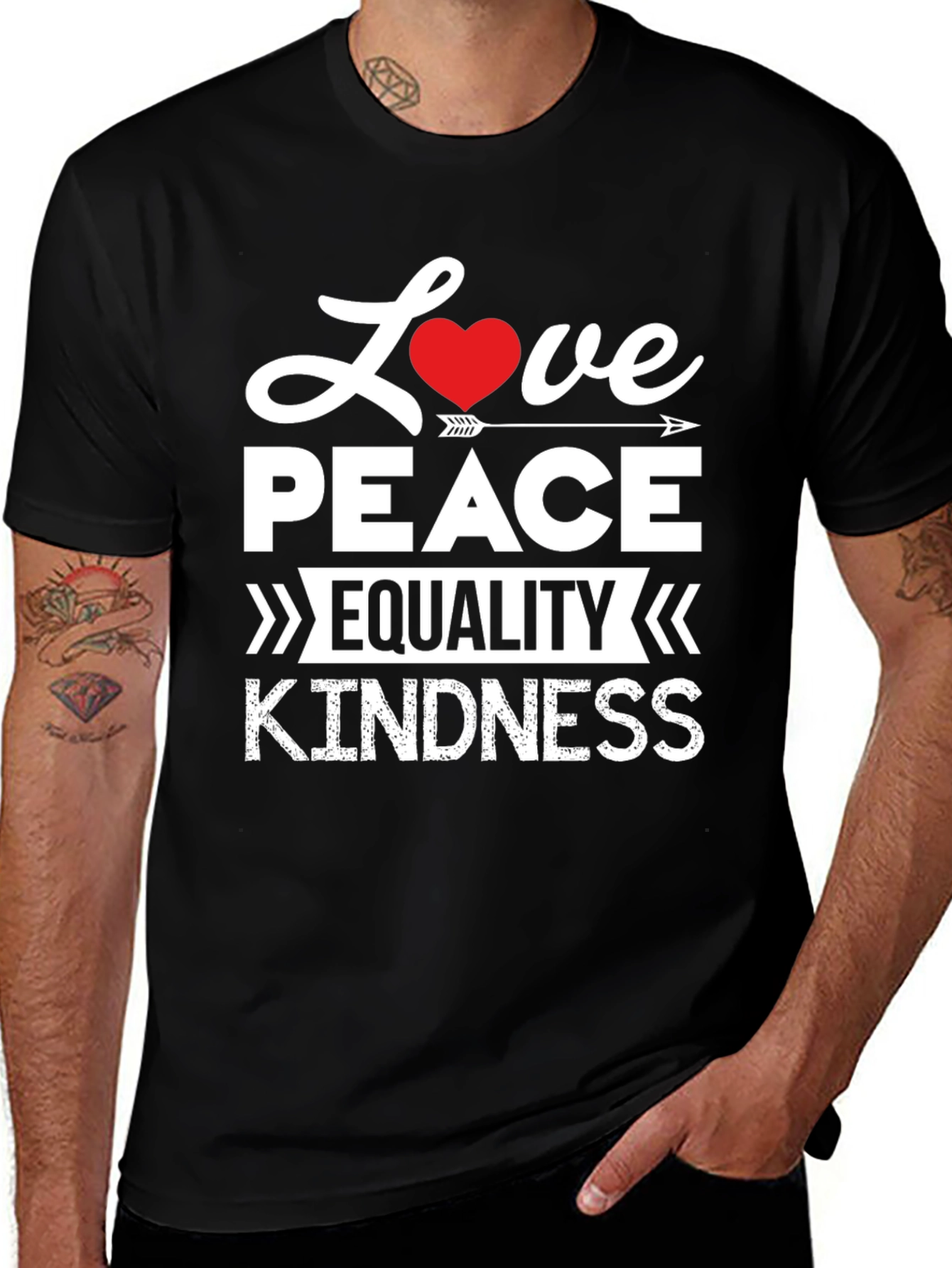 Love Peace Equality Kindness T-Shirt