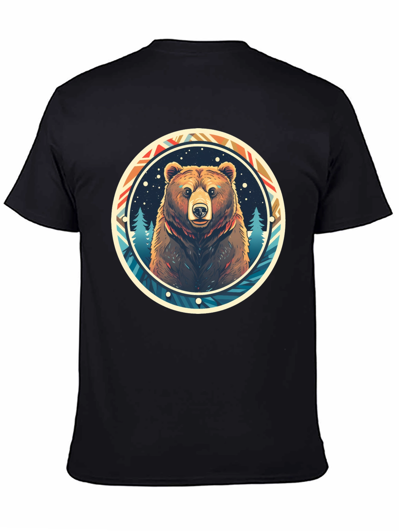 Bear Graphic Tee - Nature Lovers T-Shirt