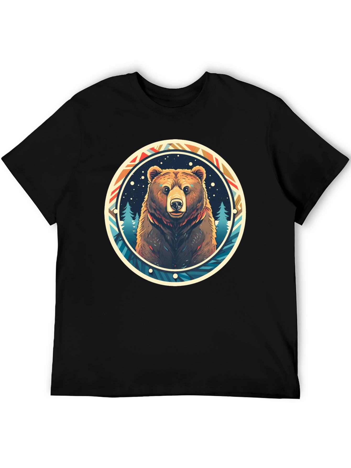 Bear Graphic Tee - Nature Lovers T-Shirt