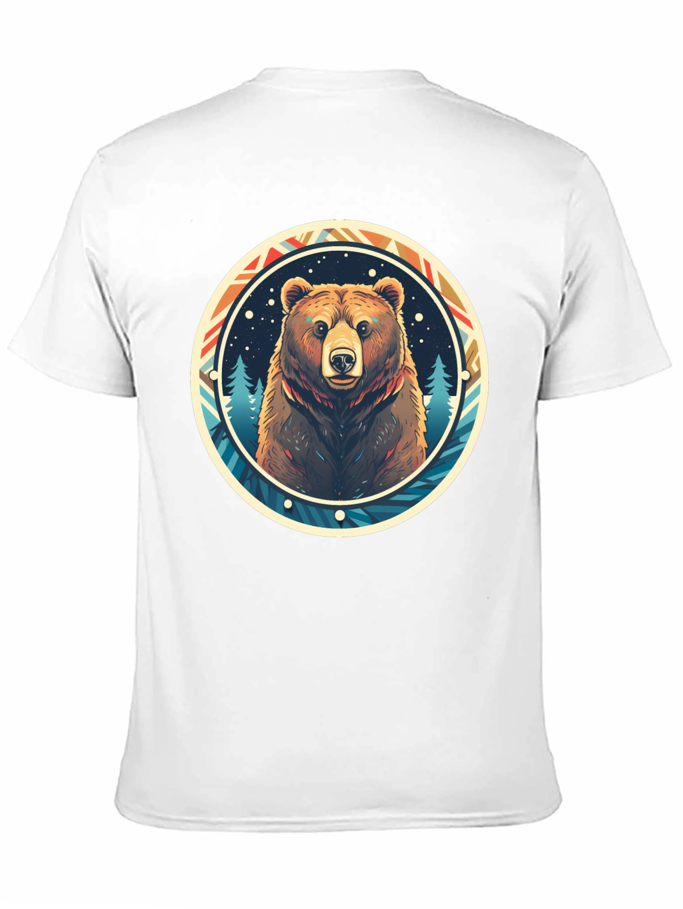 Bear Graphic Tee - Nature Lovers T-Shirt