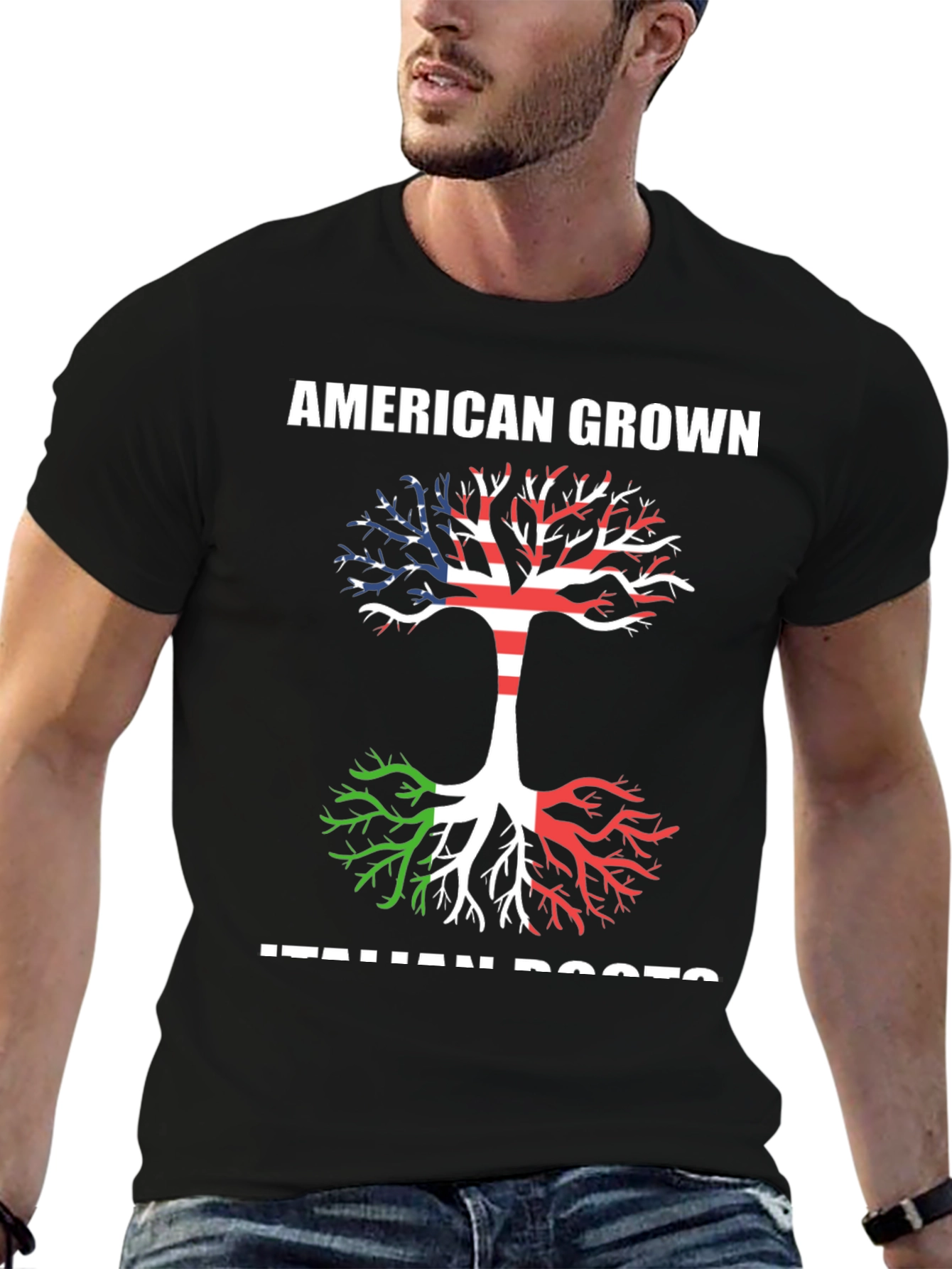 American Grown Italian Roots T-Shirt