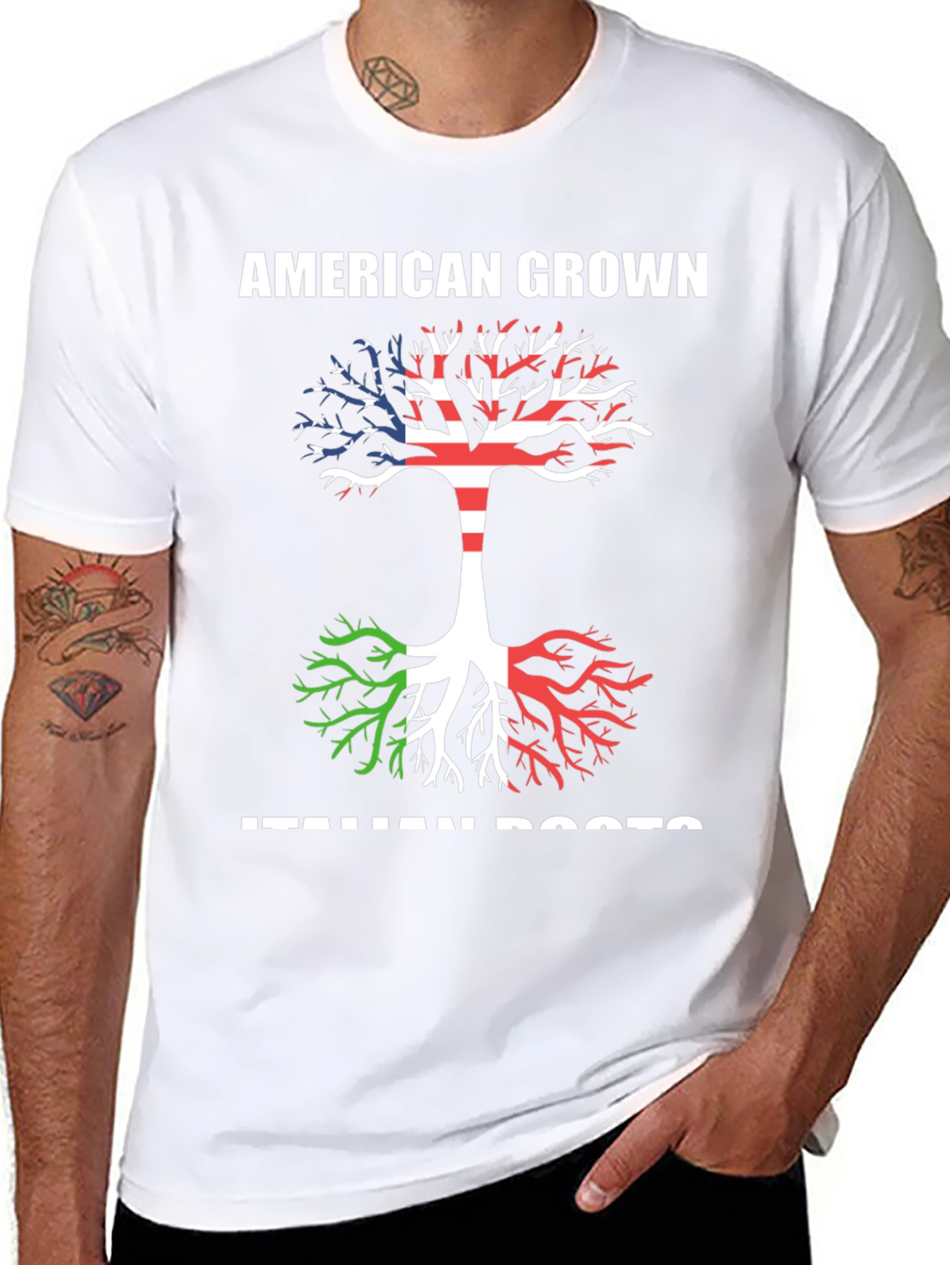 American Grown Italian Roots T-Shirt