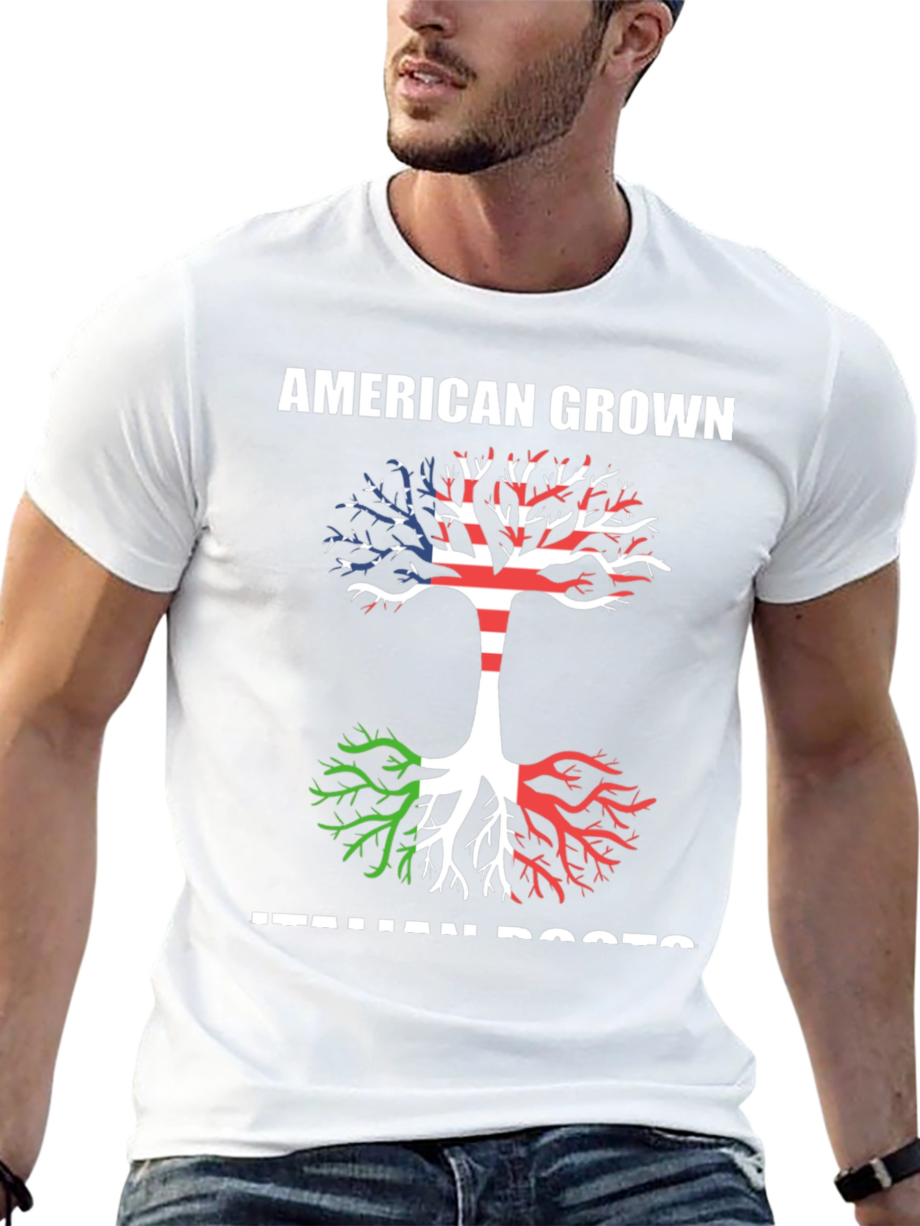 American Grown Italian Roots T-Shirt