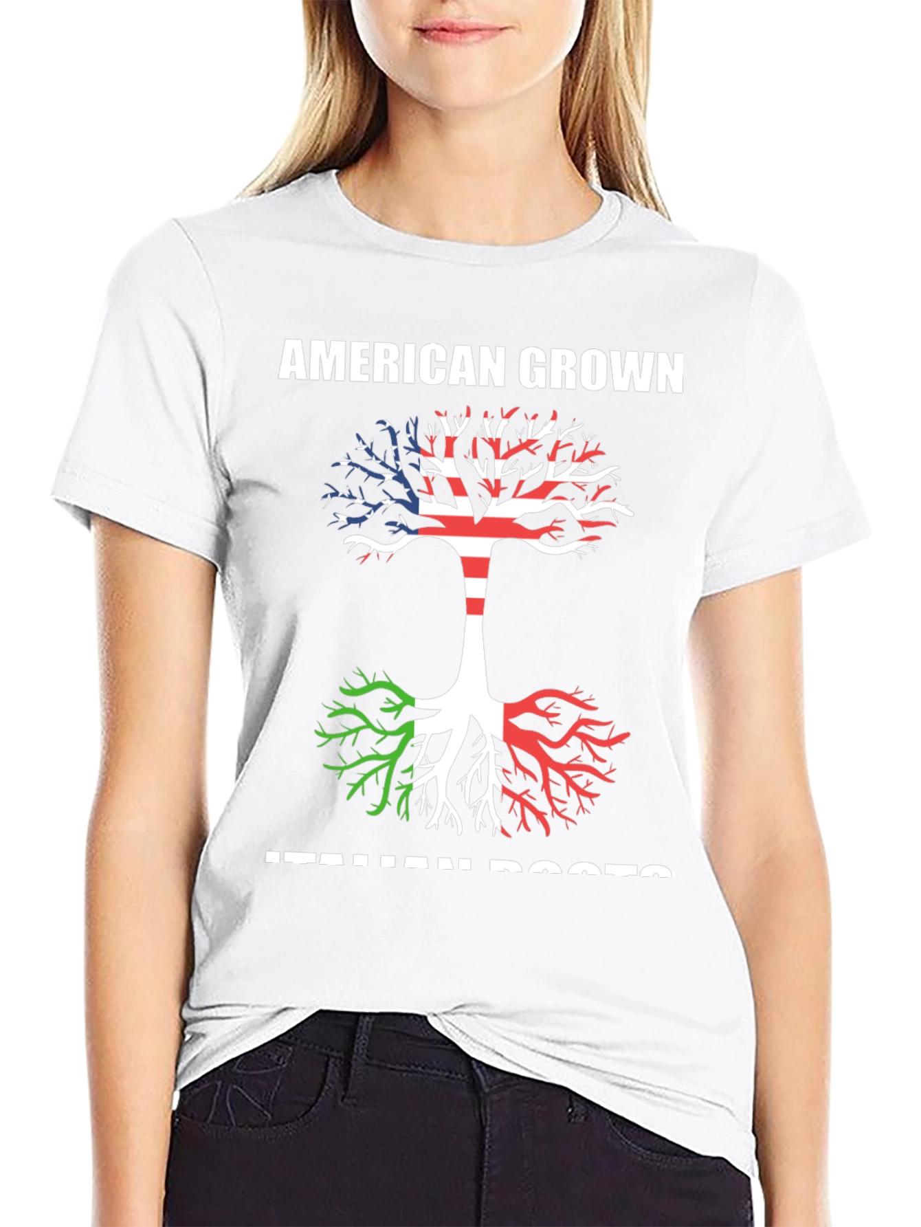 American Grown Italian Roots T-Shirt