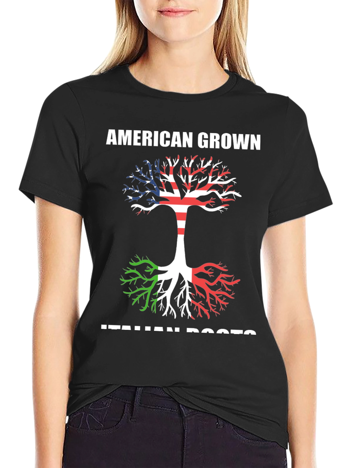 American Grown Italian Roots T-Shirt