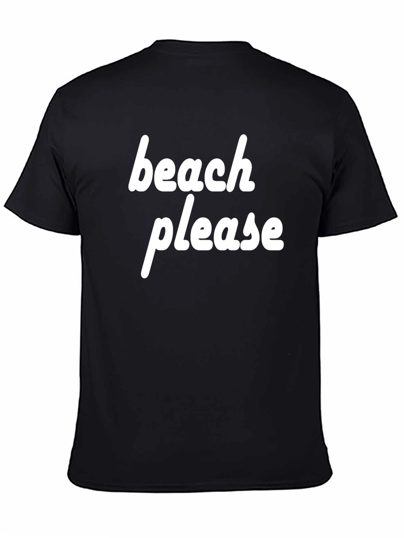 Beach Please Graphic Tee - Casual Summer T-Shirt