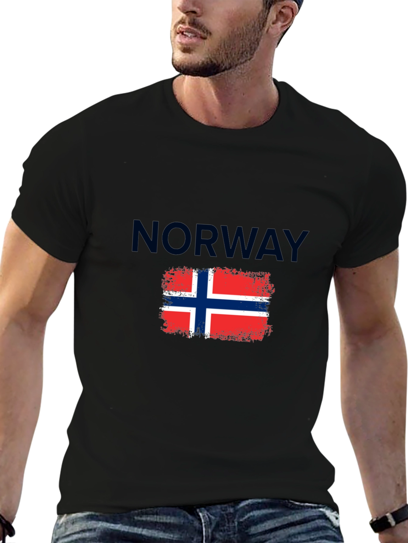 Norway Flag T-Shirt - Patriotic Travel Tee